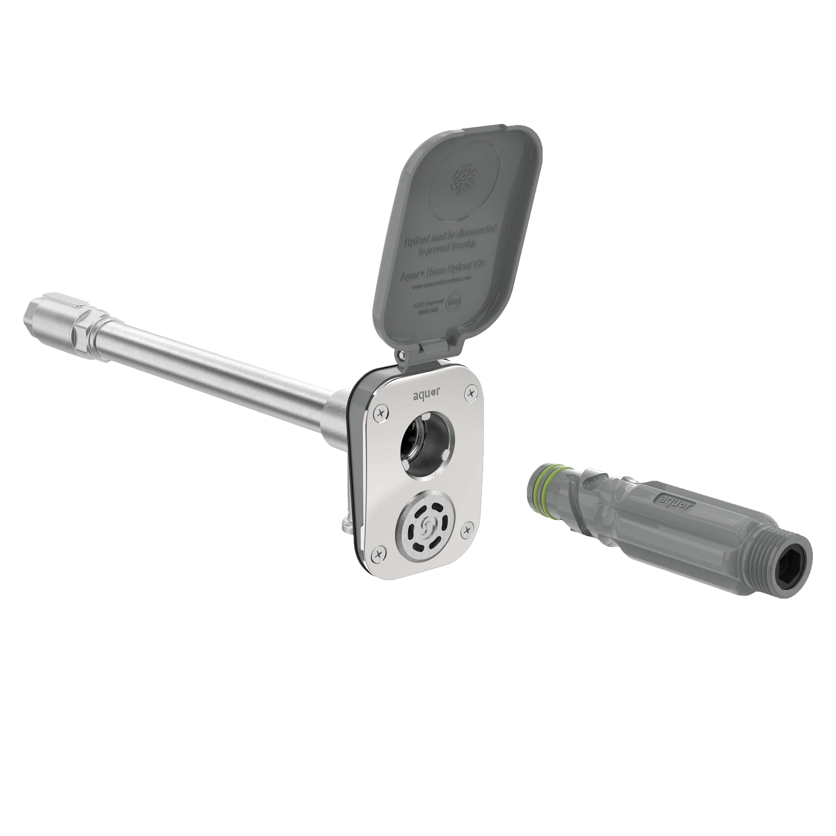 House Hydrant V2+ - Slate Gray Polymer