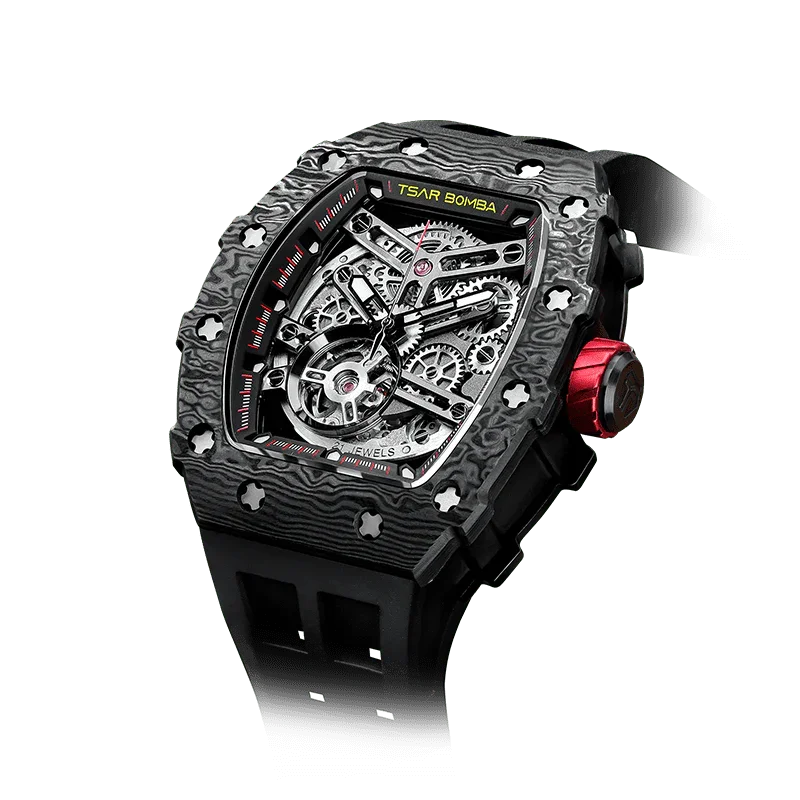Elemental-Carbon Fiber Automatic Watch TB8208CF