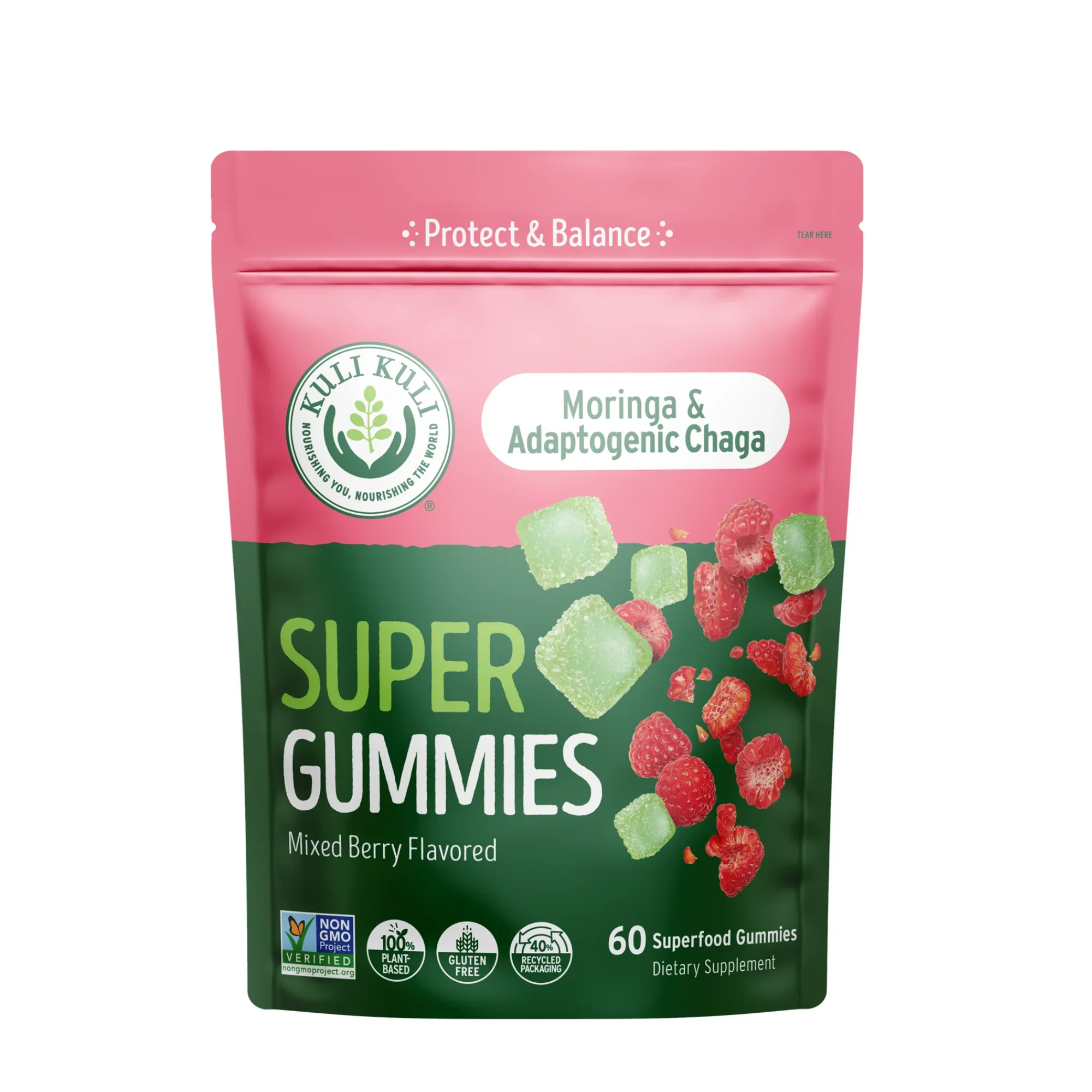Superfood Gummies - Mixed Berry Flavor