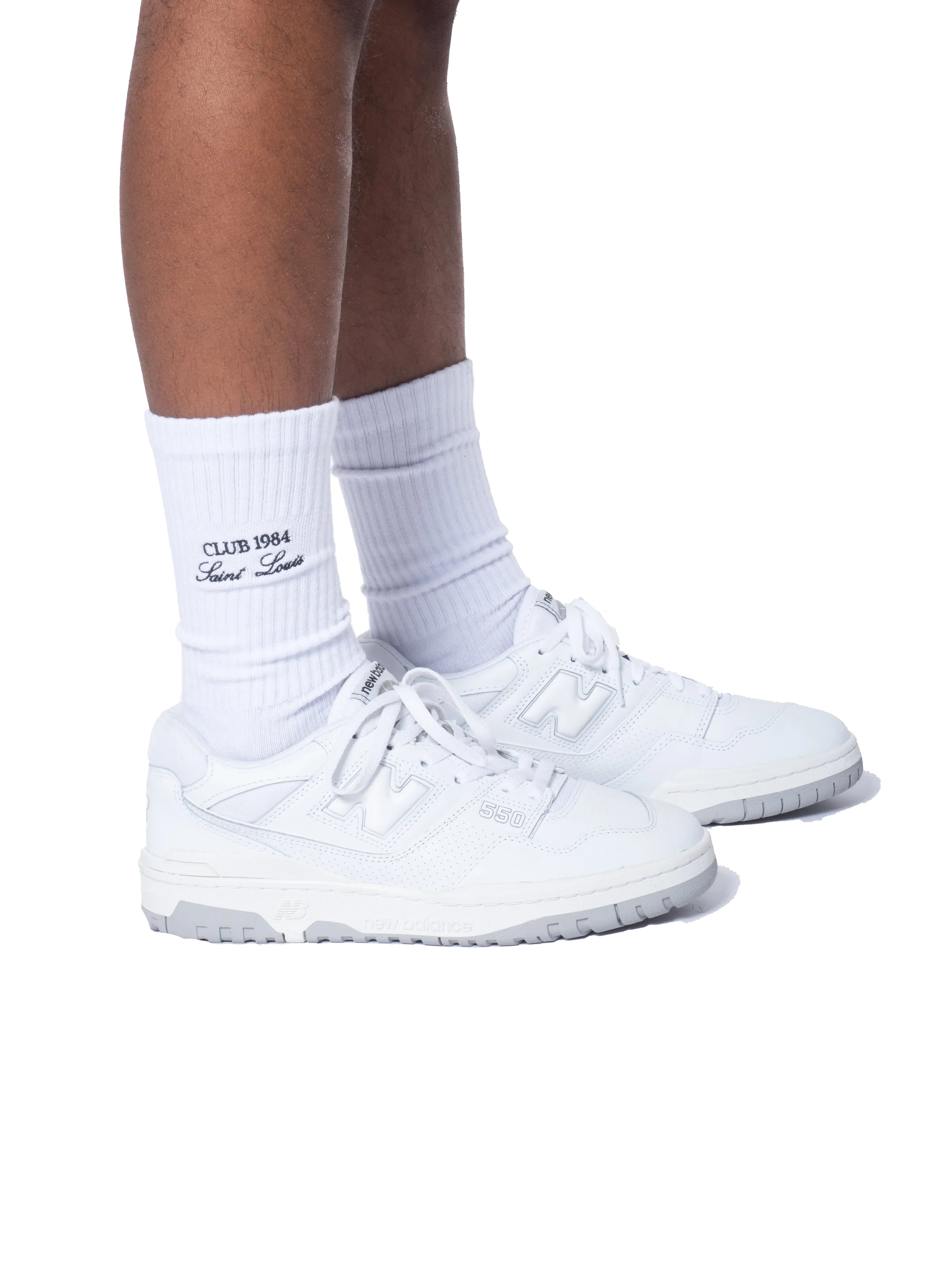 Club 1984 Saint Louis Socks - White
