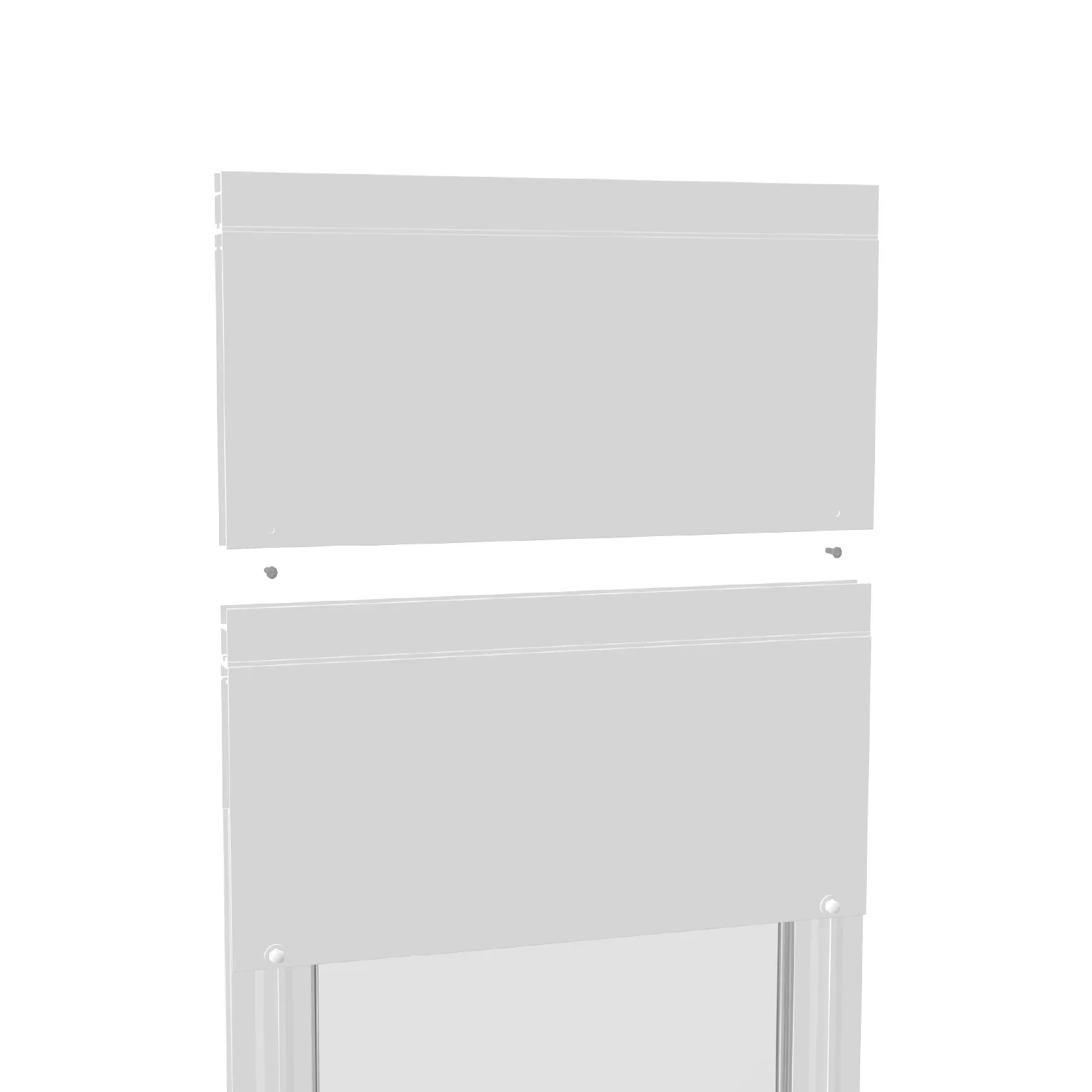 Glass Patio Pet Door (V1) - Height Extension