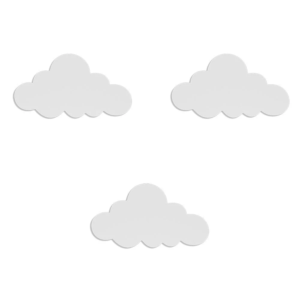 3 petits nuages autocollant