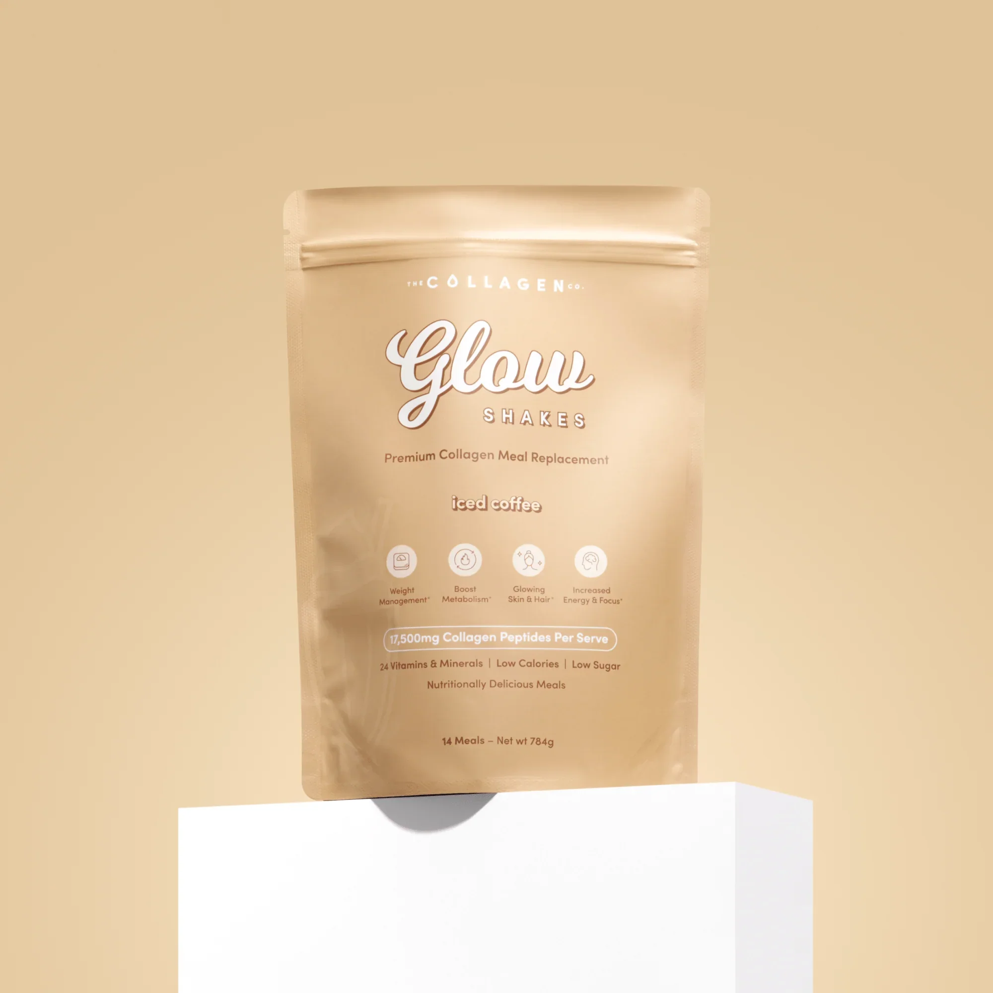 Iced Coffee Collagen Meal Replacement - 784g