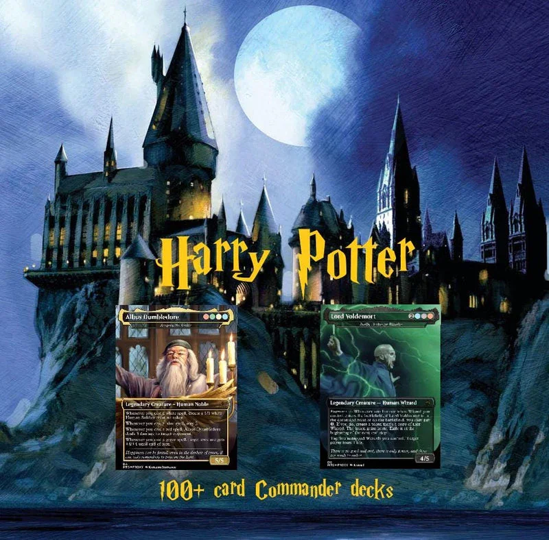 Harry Potter Dumbledore's Army MTG Commander Deck - Complete Custom EDH Deck Magic Proxy Cards Proxies Complete