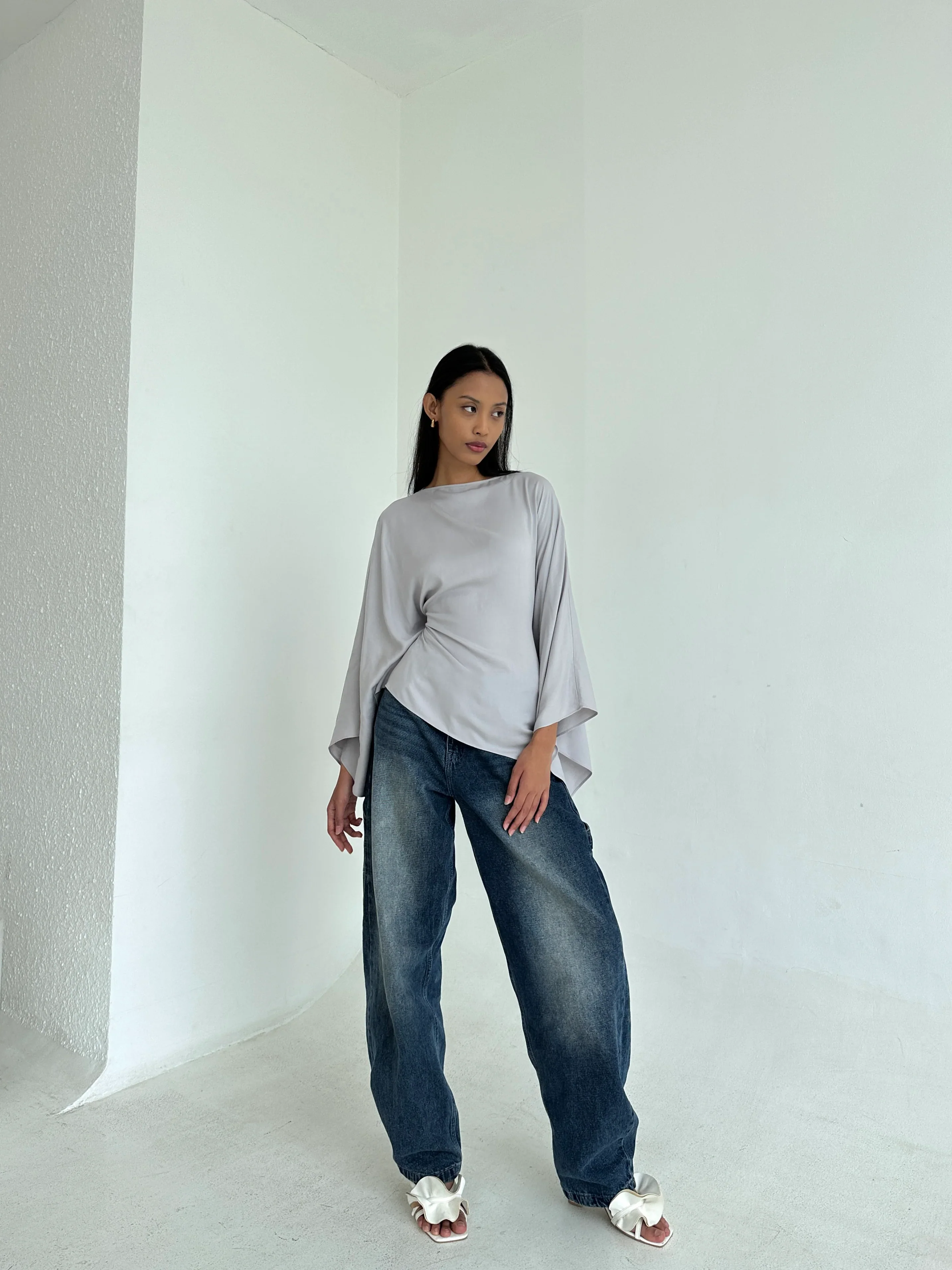 ESMÉ Butterfly Top in Gray