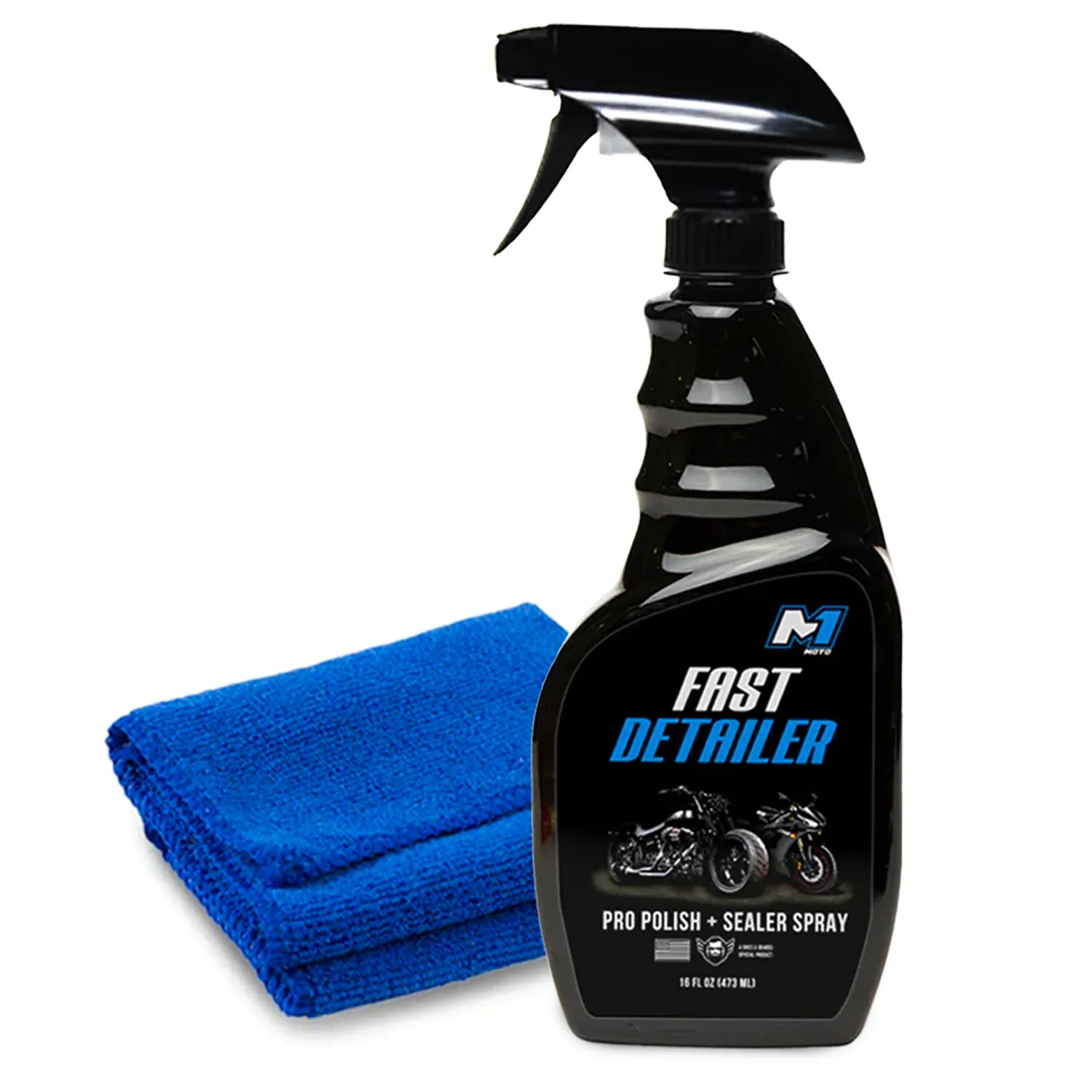 M1 MOTO Fast Detailer Motorcycle Cleaner