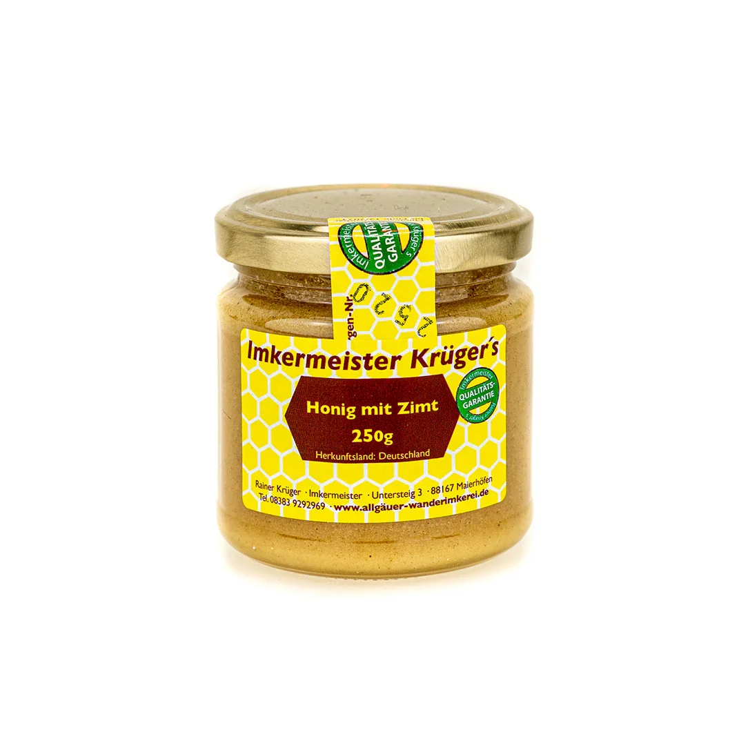 Honig mit Zimt 250g
