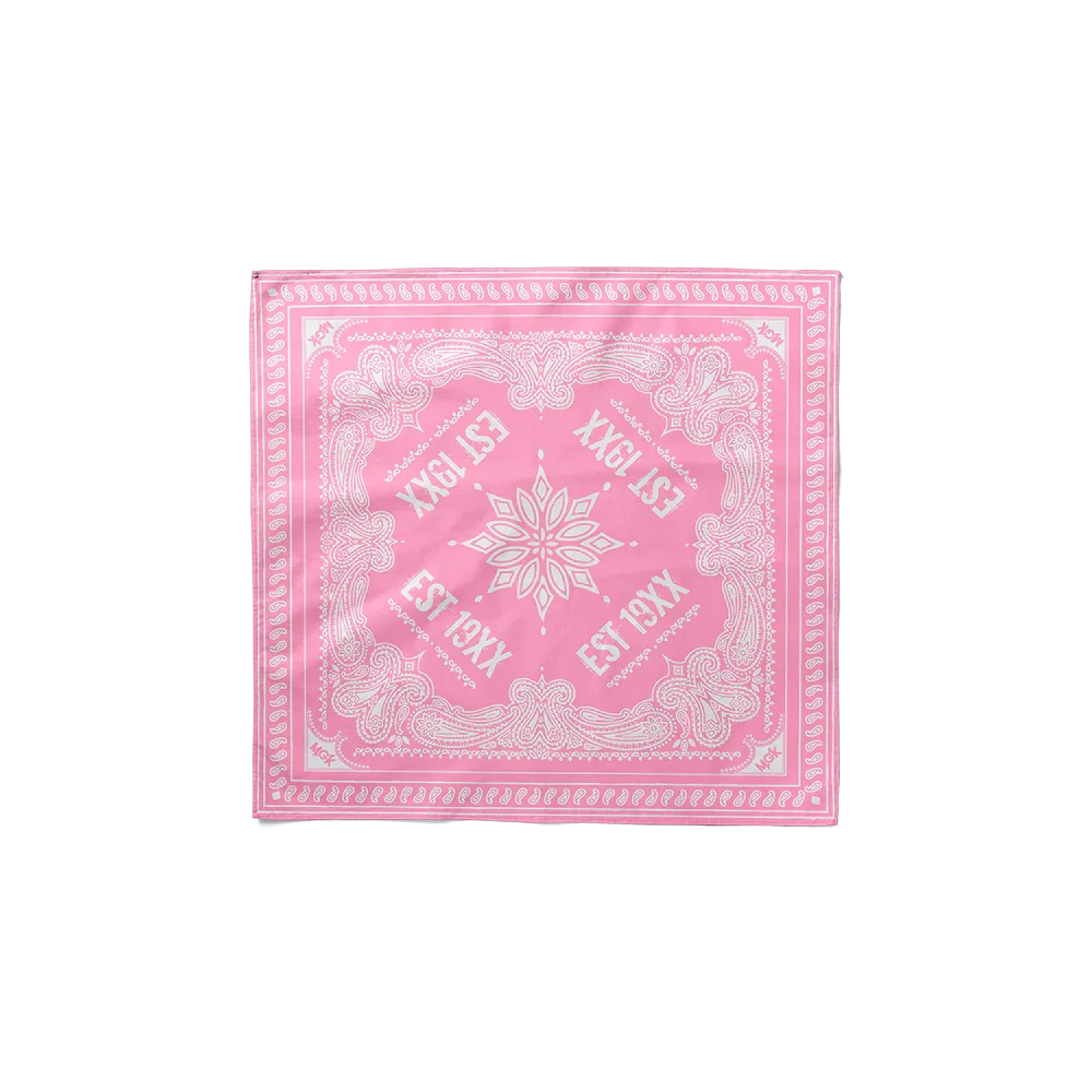 PINK XX BANDANA