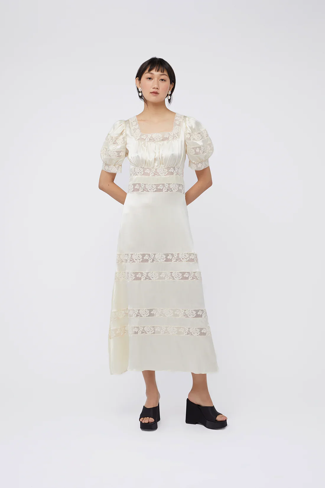 Cressida Dress - Ivory