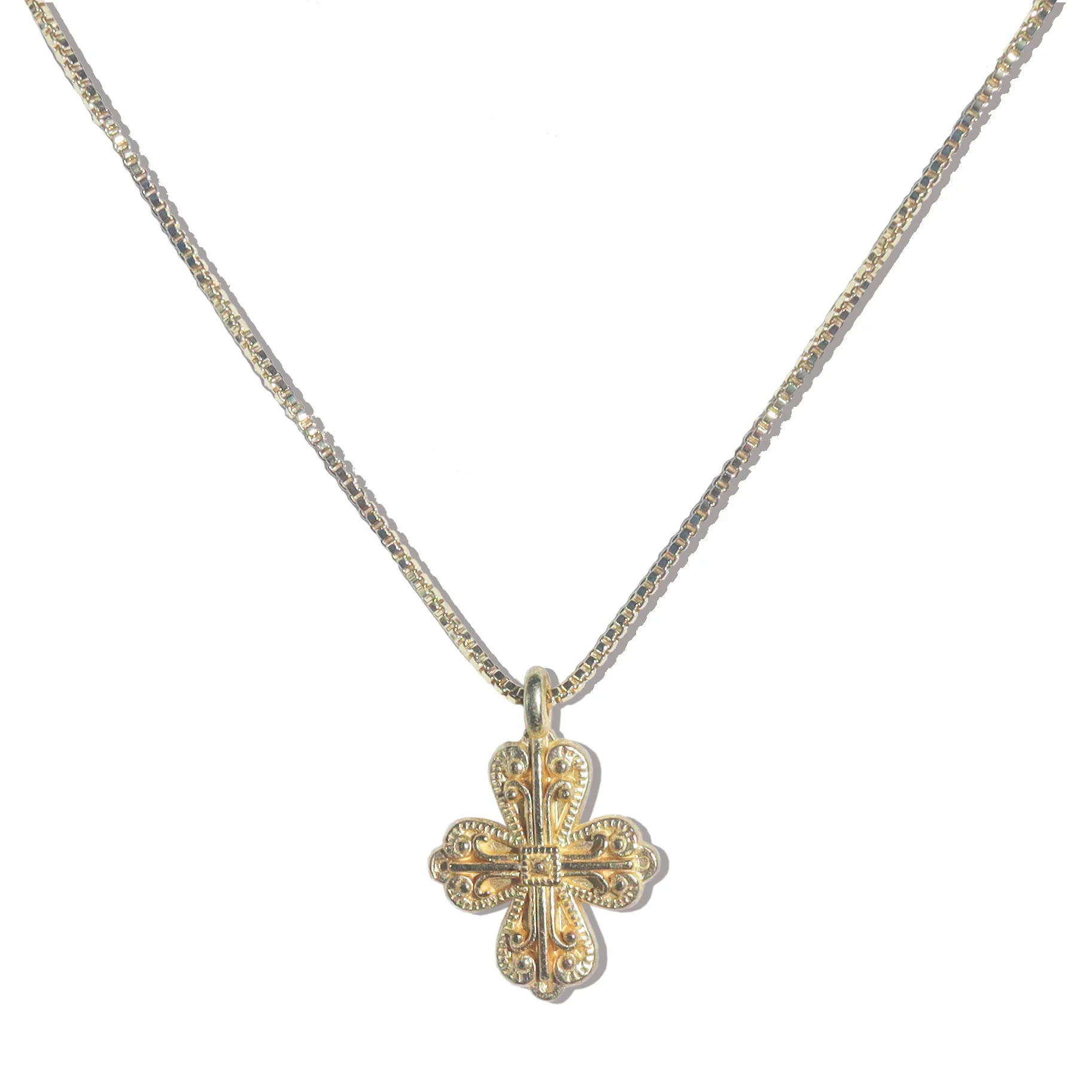 Jacquetta Vintage Cross Necklace