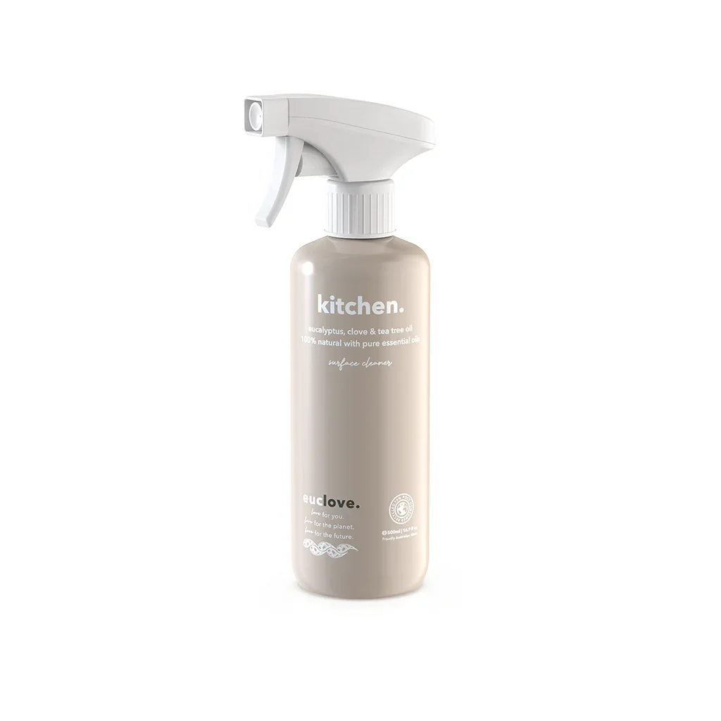 Kitchen Cleaner Spray with antibacterial essential oils