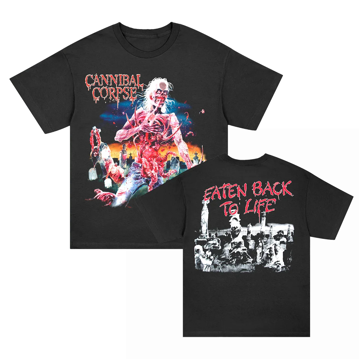 Eaten Back To Life T-Shirt (Black)