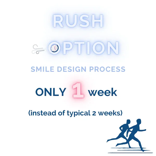 RUSH Processing for Spare Veneers - 1 Week Production with Free Standard Shipping