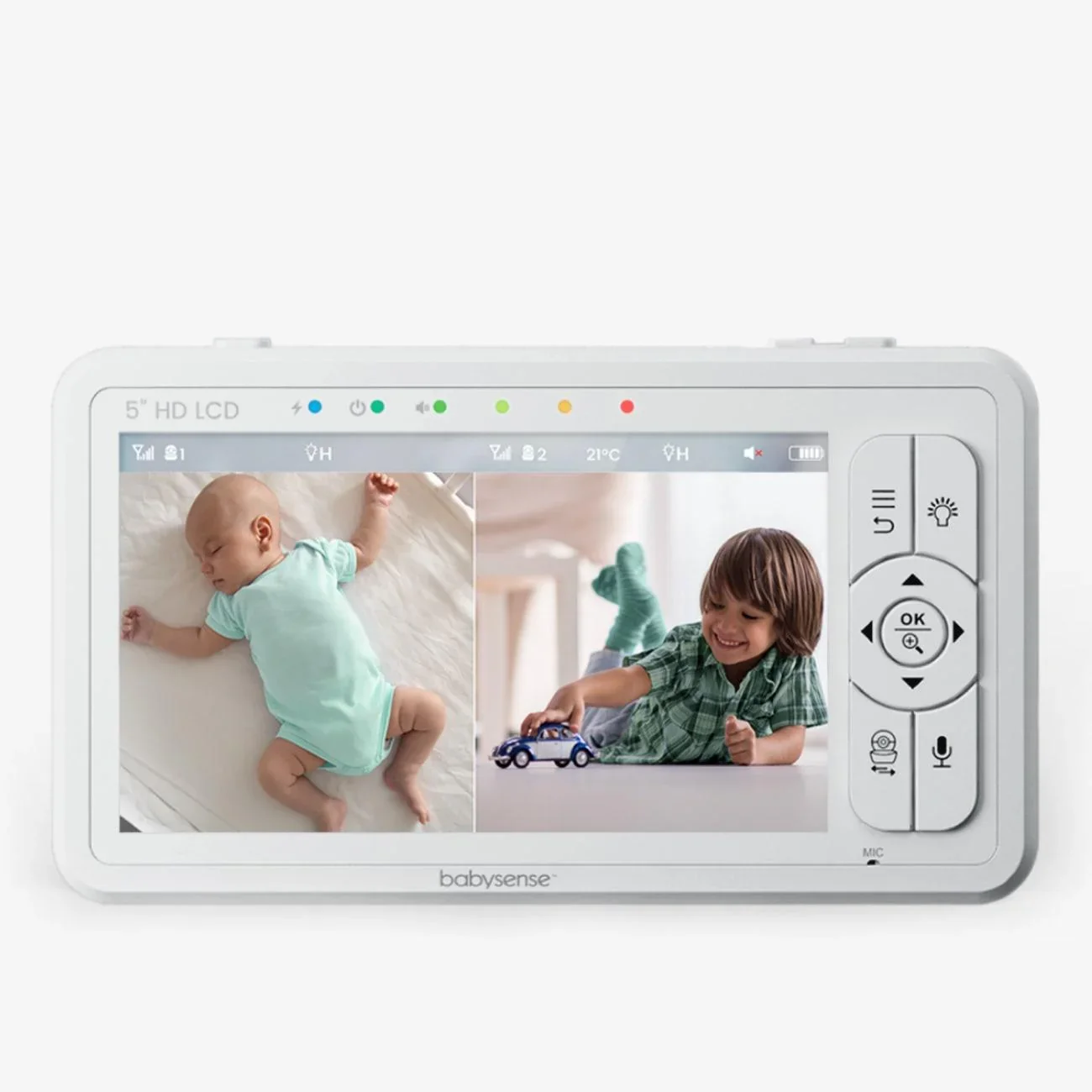 Parent Unit for 5" Split-Screen Video Baby Monitor HD S2