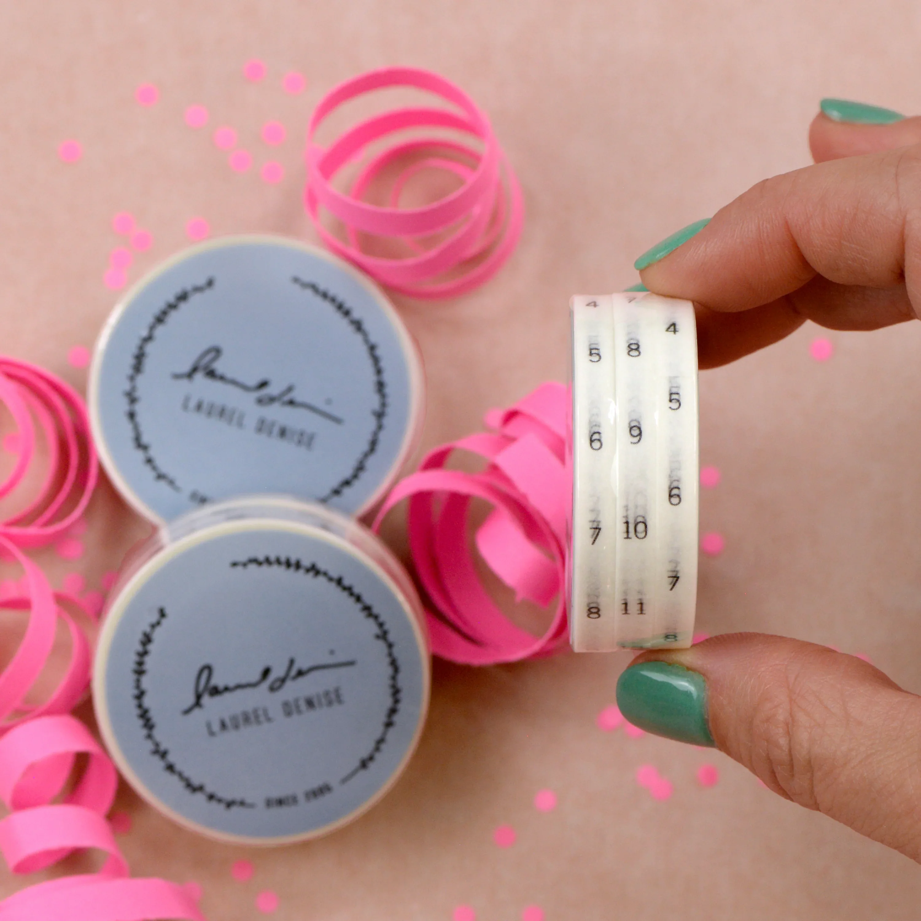 Hourly Time Washi Tape