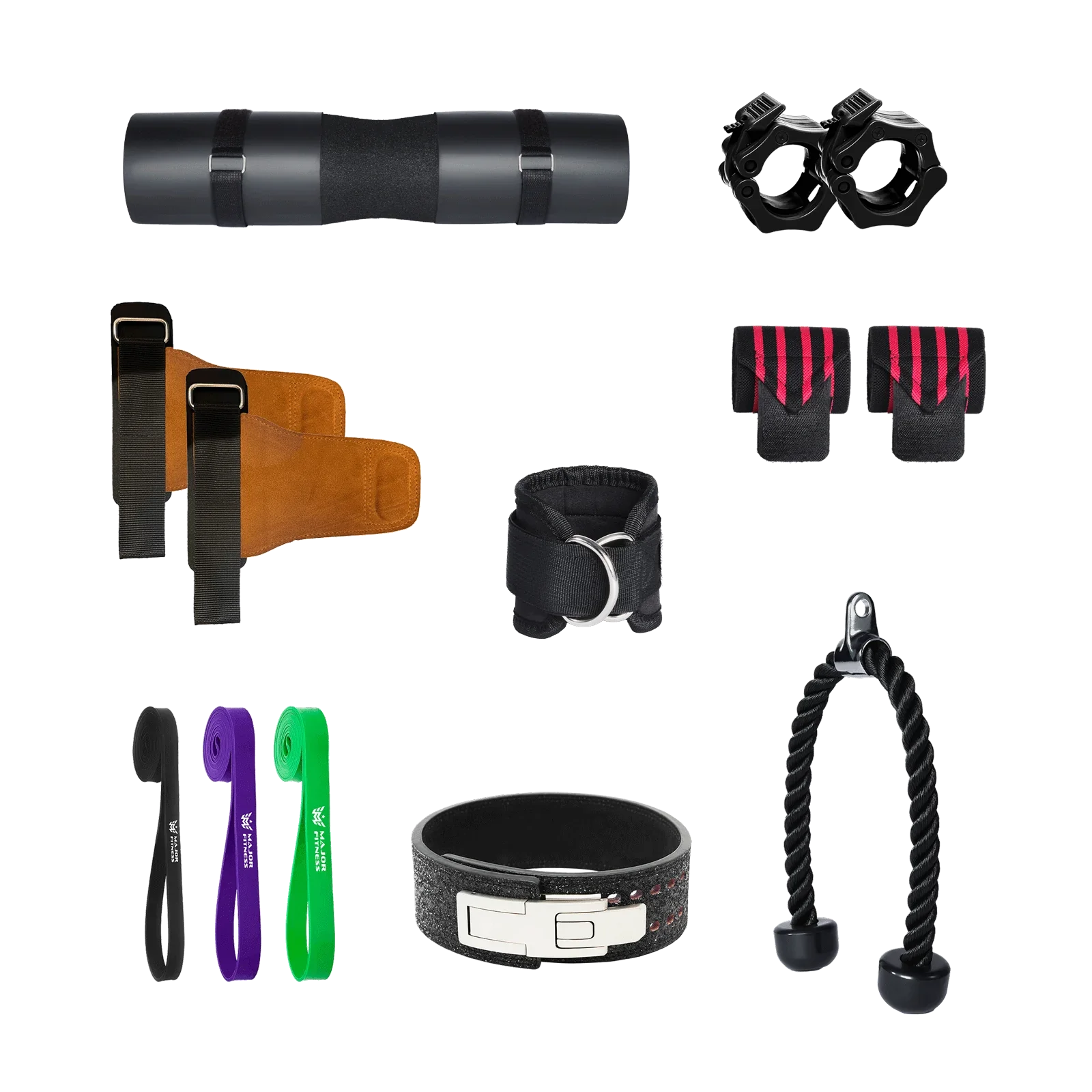 Major Fitness 8-Piece Workout Set