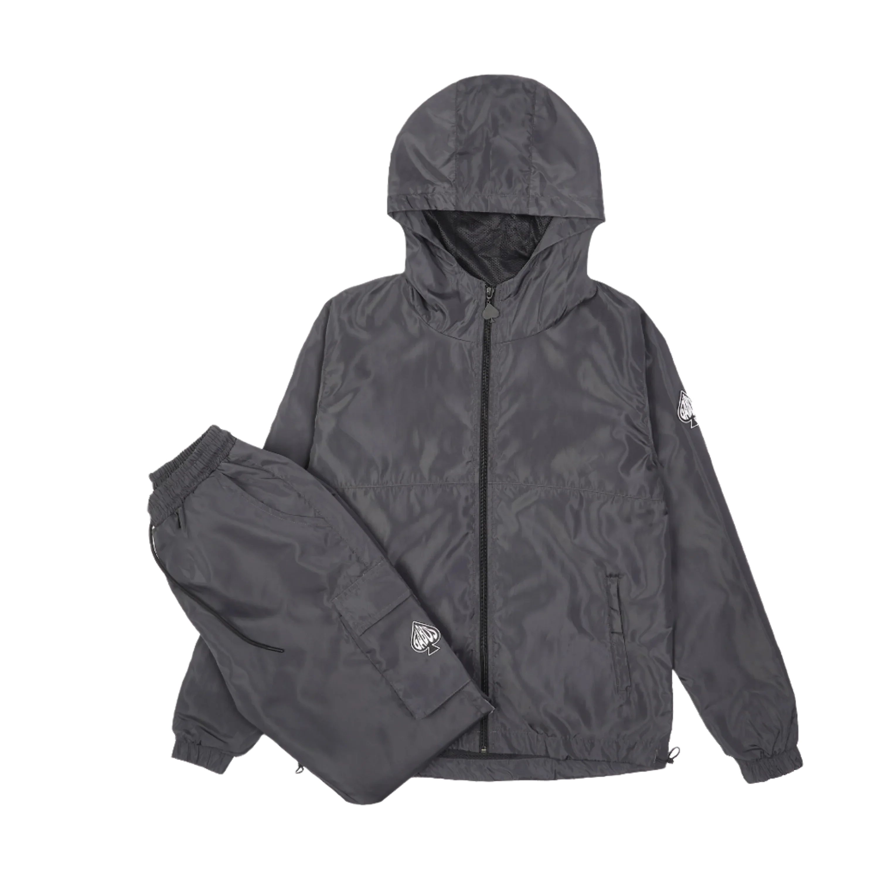 Road Breaker Full Winbreaker Tracksuit Astronaut Grey