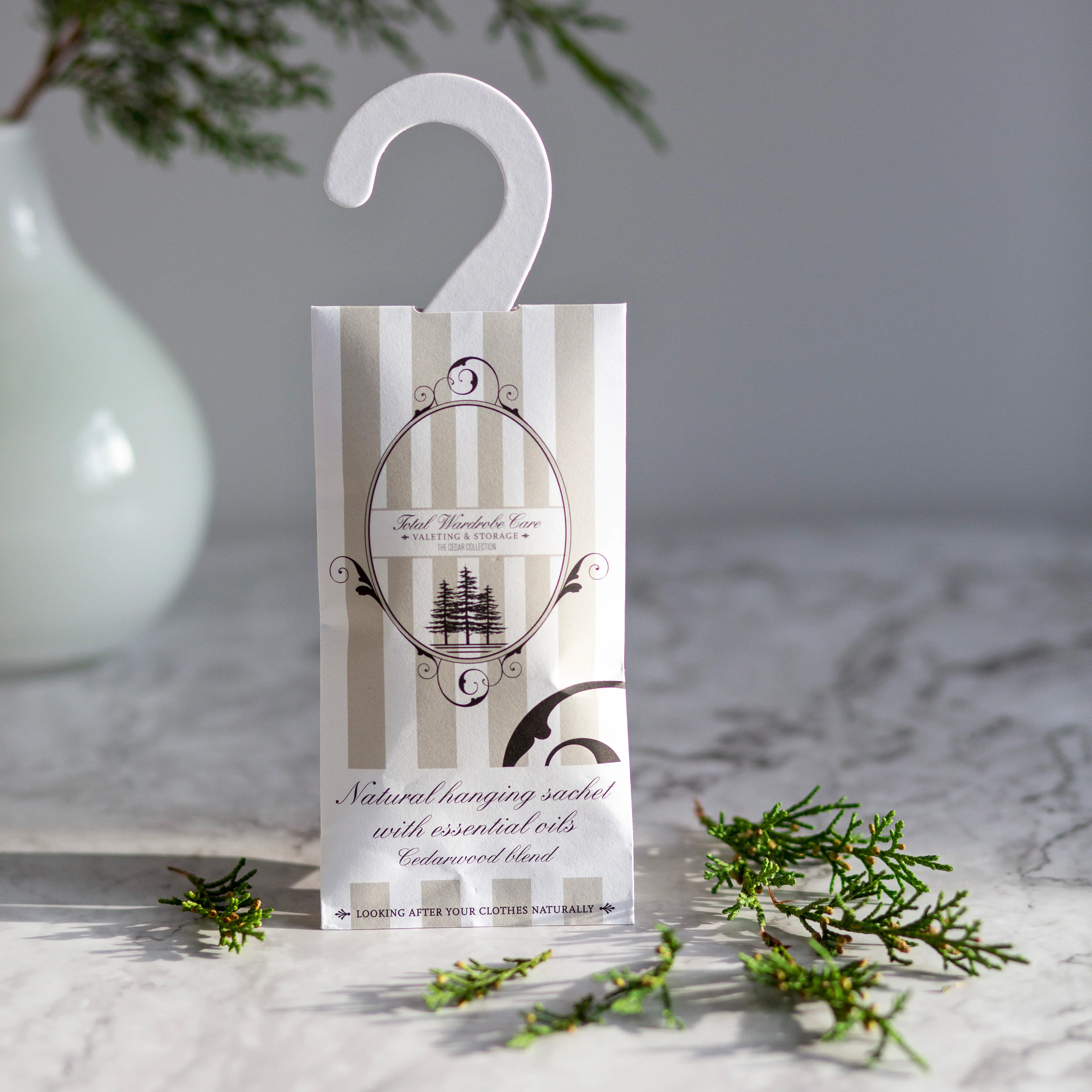 Hanging Sachet - Cedarwood Blend