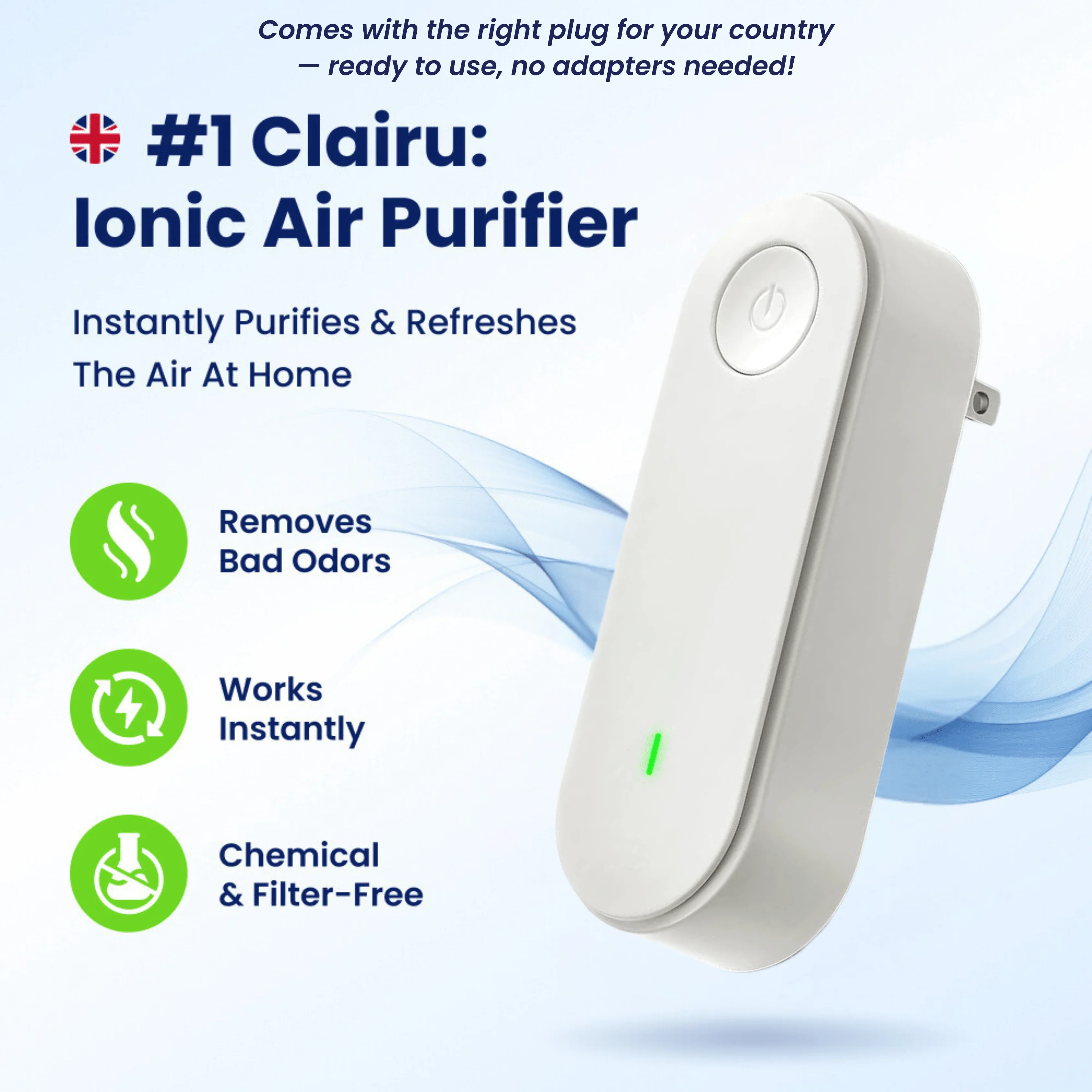 Clairu™ All-in-One Air Purifier