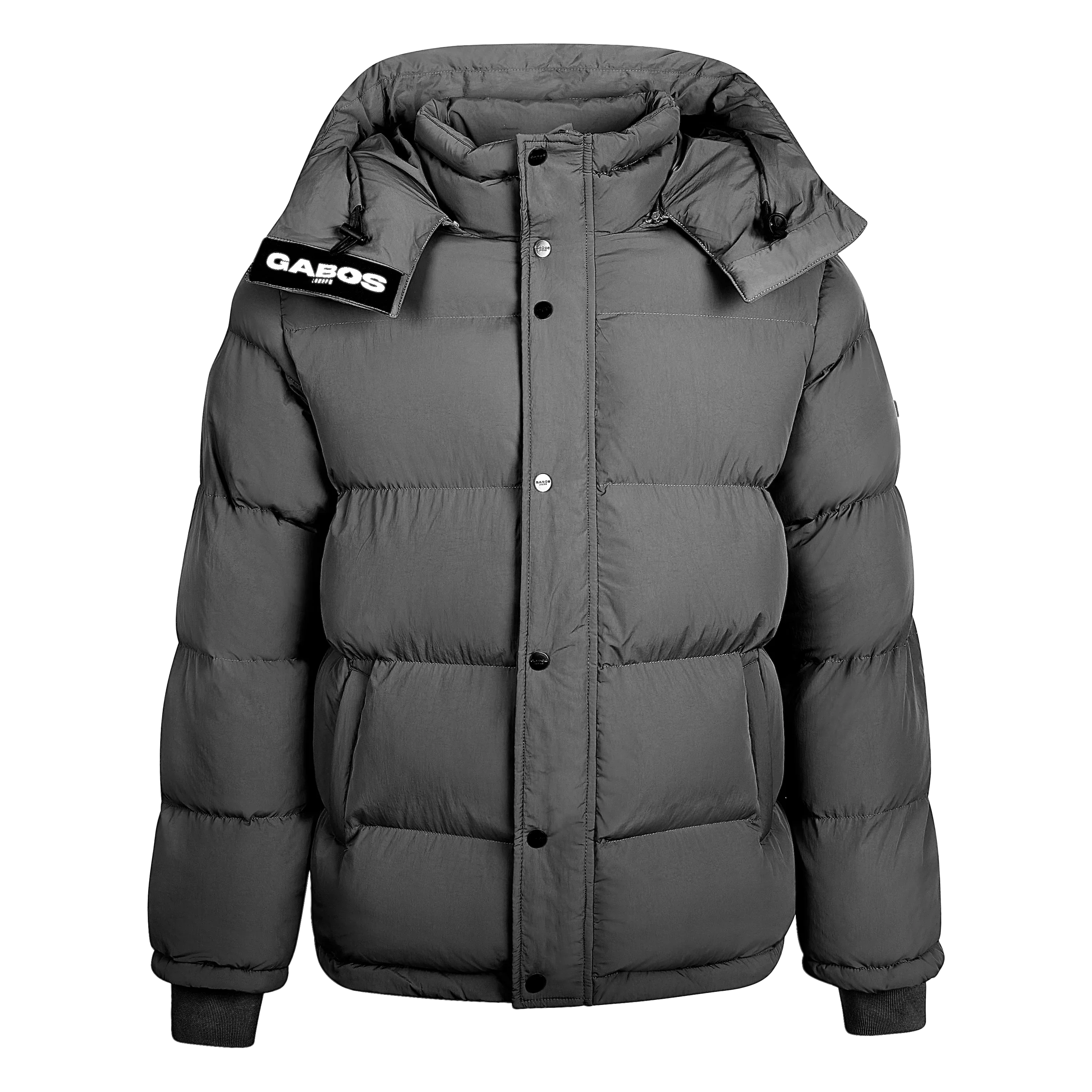 Street Bomber Jacket 3.0  Volcanic Grey Puffer Jacket