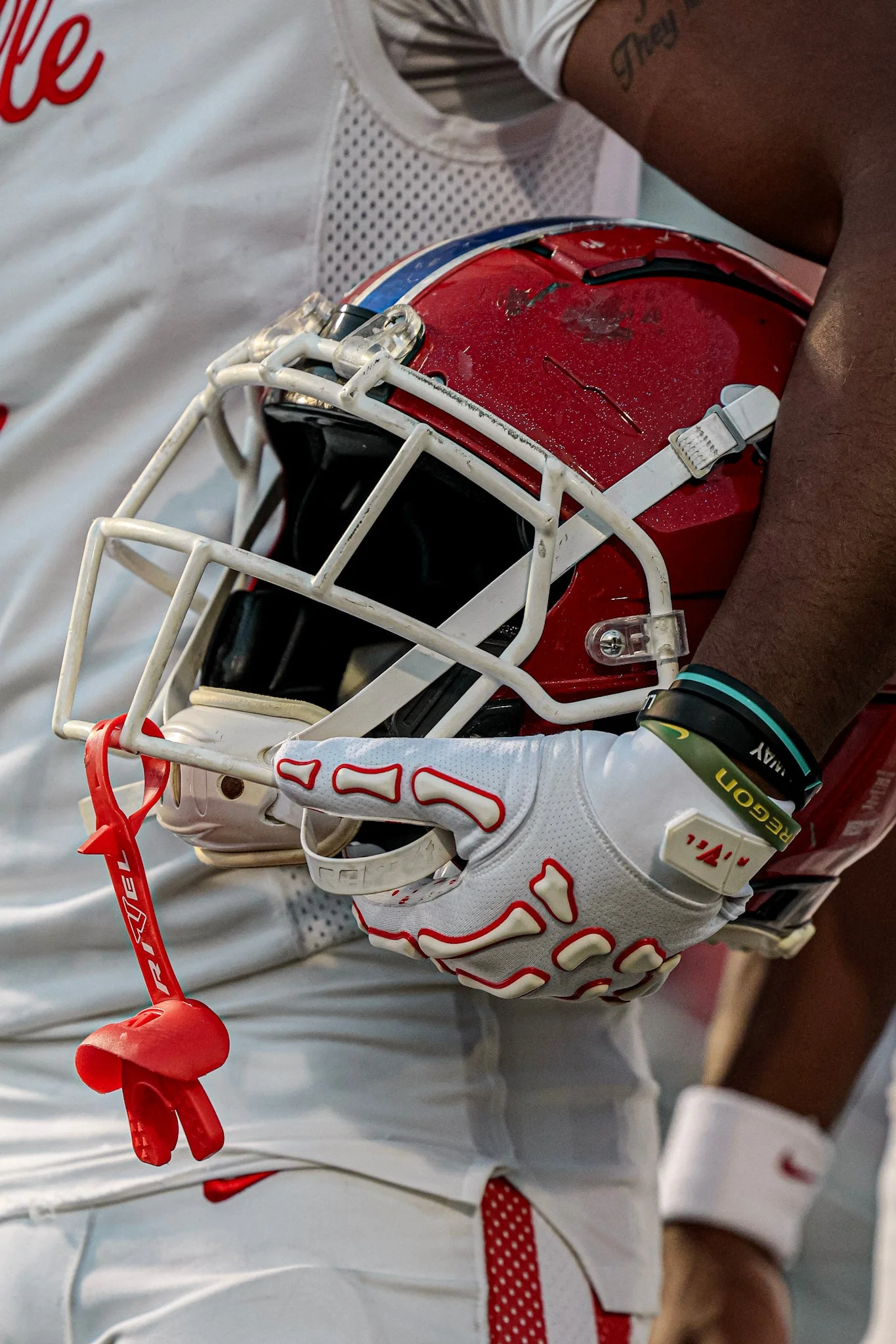 Reaper WHT Series OREO Bones Football Gloves