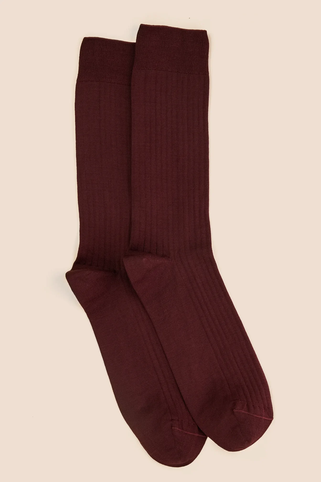 Chaussettes côtelées Fil d'Écosse