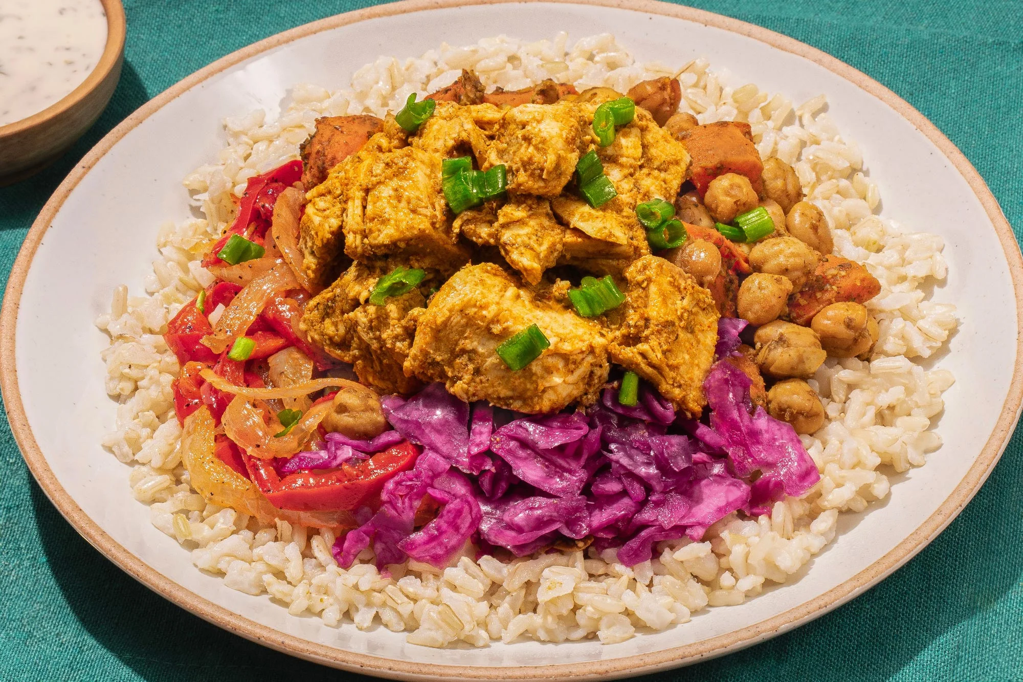 Chicken Shawarma with Yogurt Sauce