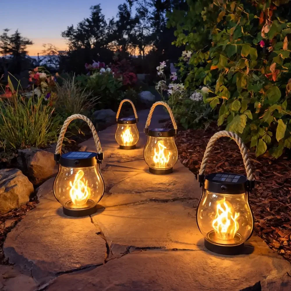 Kaliqo™ Solar Lantern Outdoor Lights