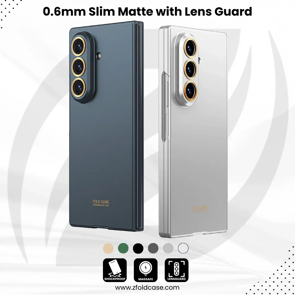 AeroSlim™ 0.6mm Matte Case with Lens Guard Z Fold 7