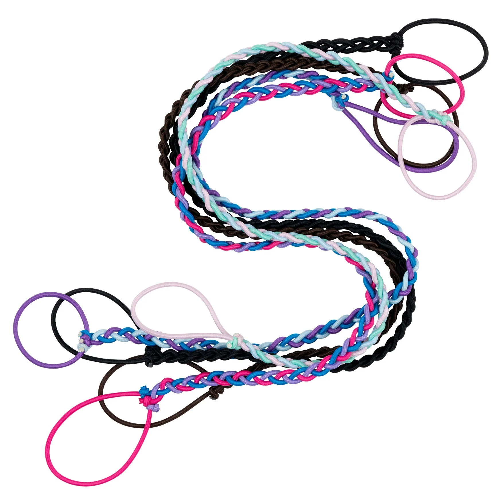 Rip Tie Tangle Free Hair Tie - 5 Pack Multicolor