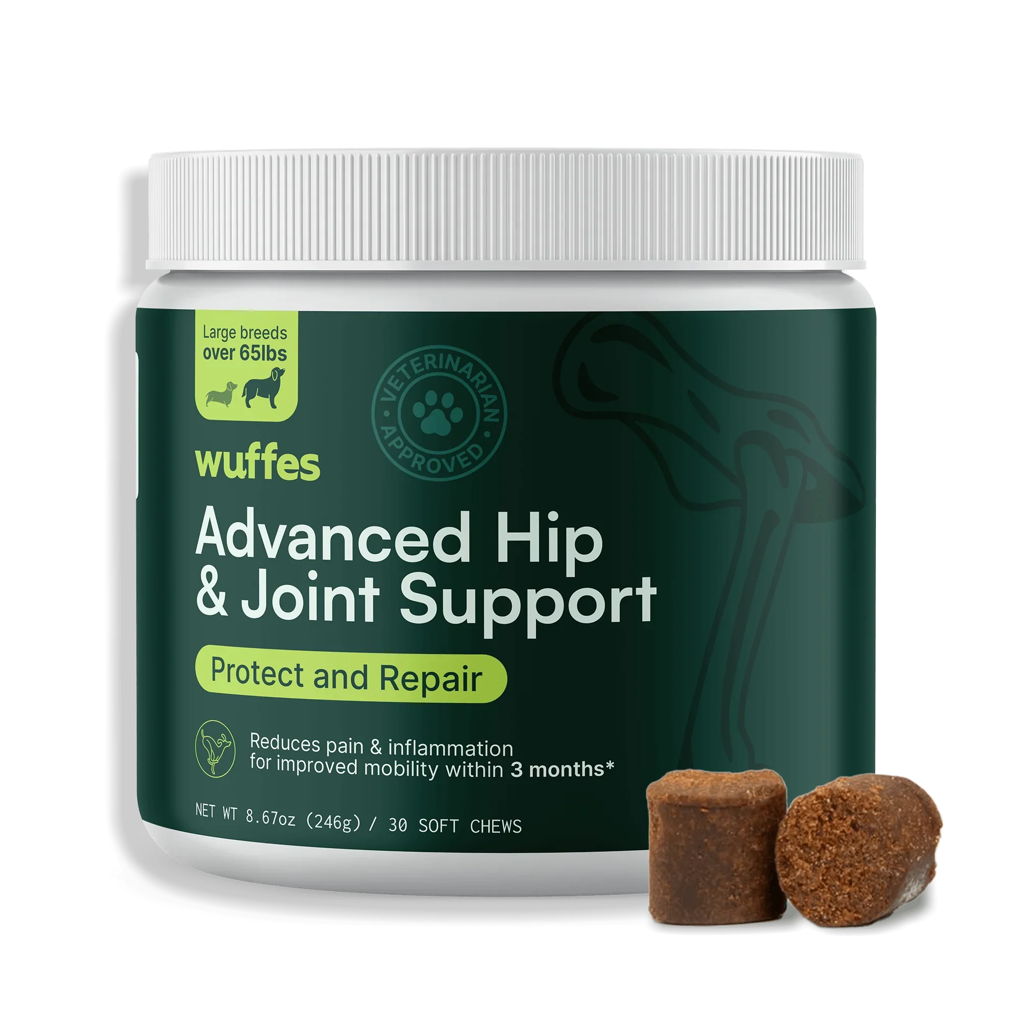 Advanced Hip & Joint Support for Large Breeds
