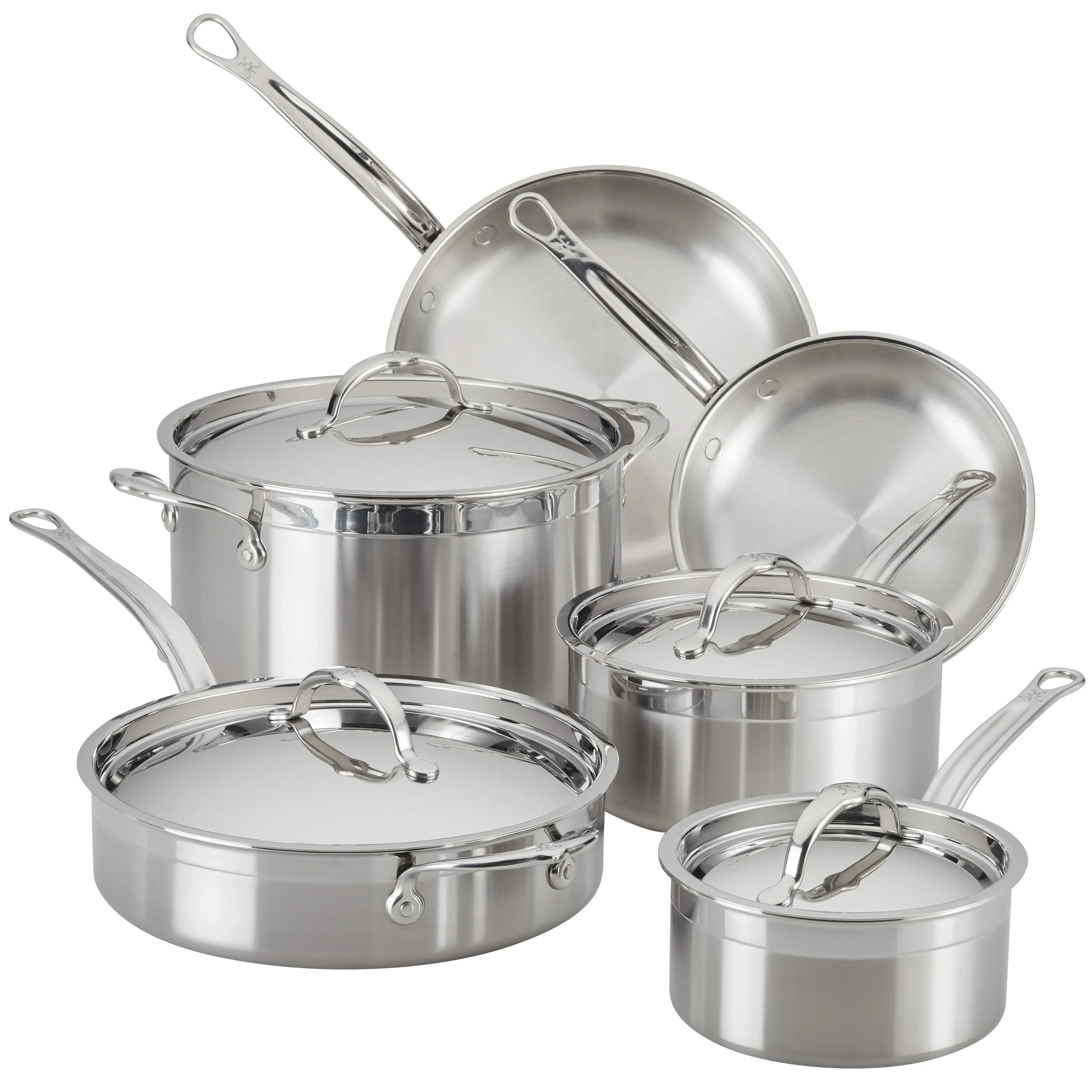 Hestan ProBond Induction Stainless Steel Pan Set: 10 Piece
