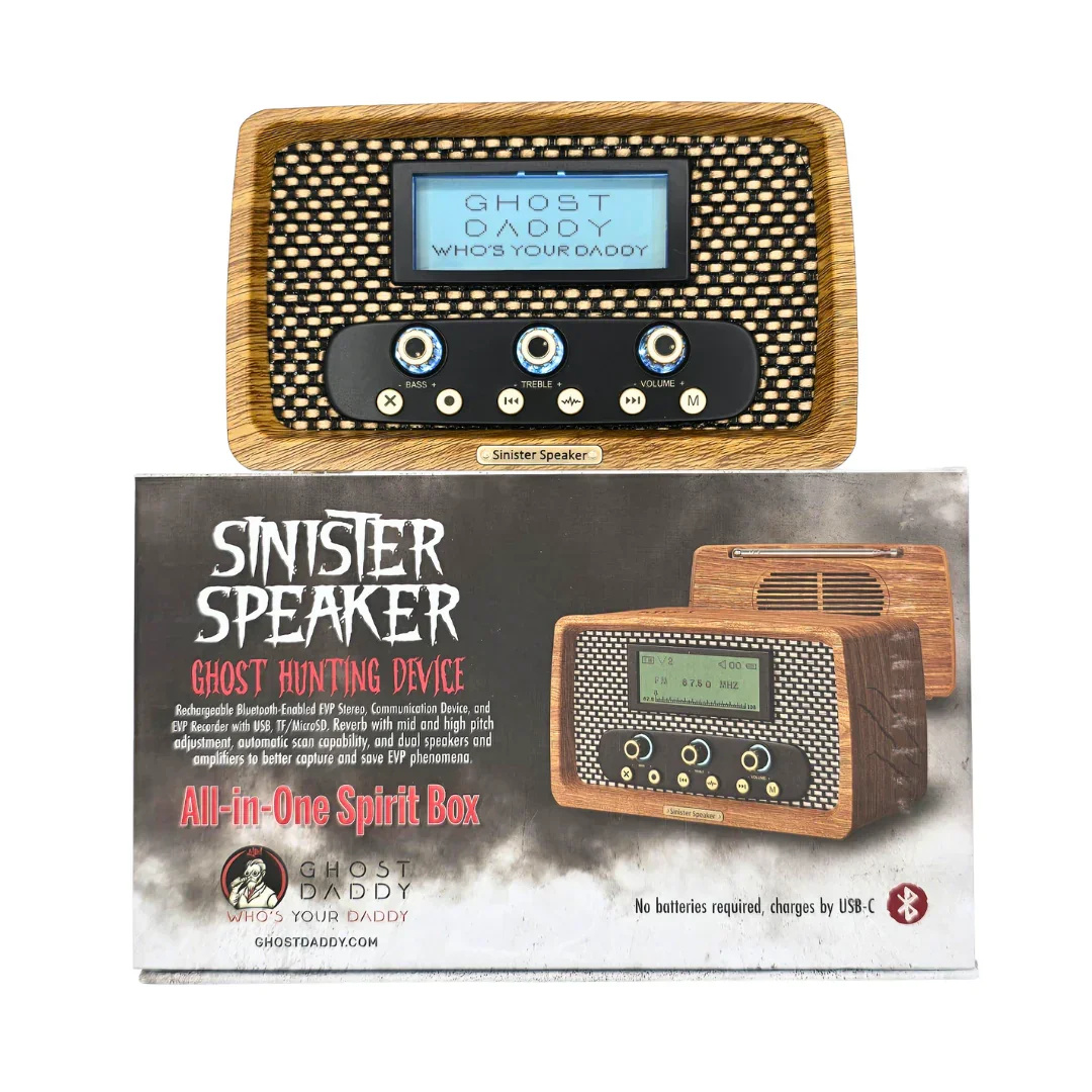 Sinister Speaker - Ghost Hunting Spirit Box Radio