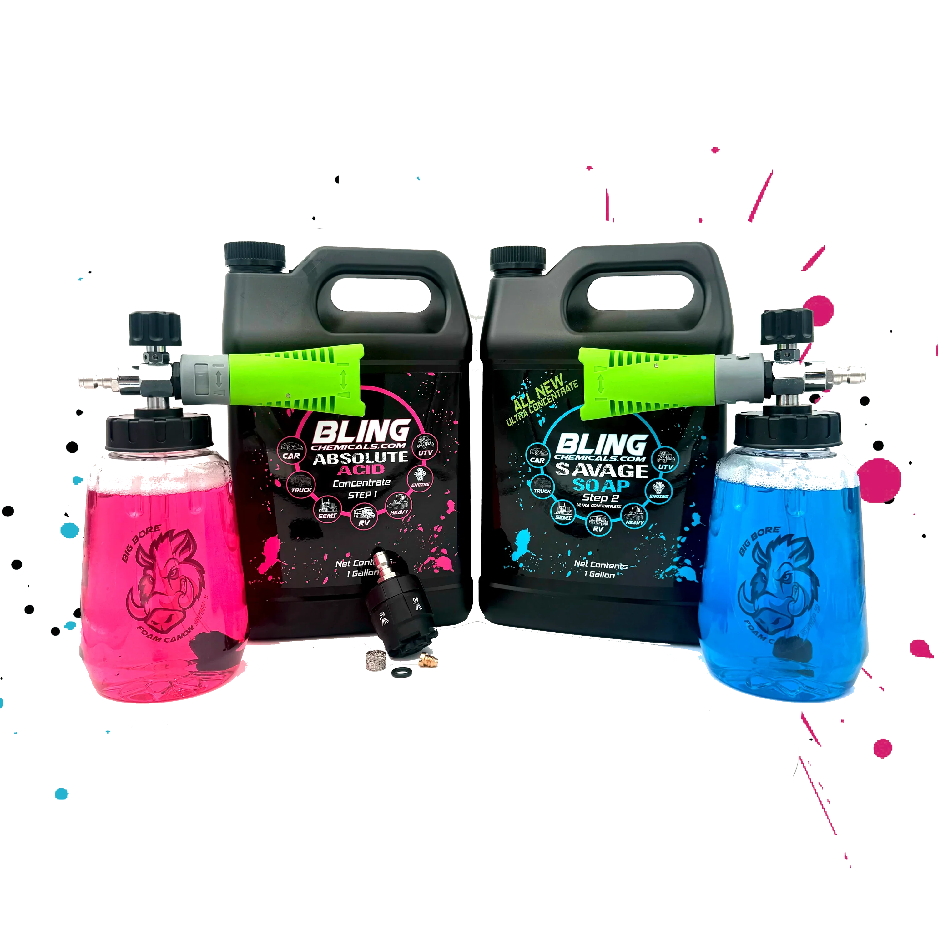 2-Step Touchless Wash Kit