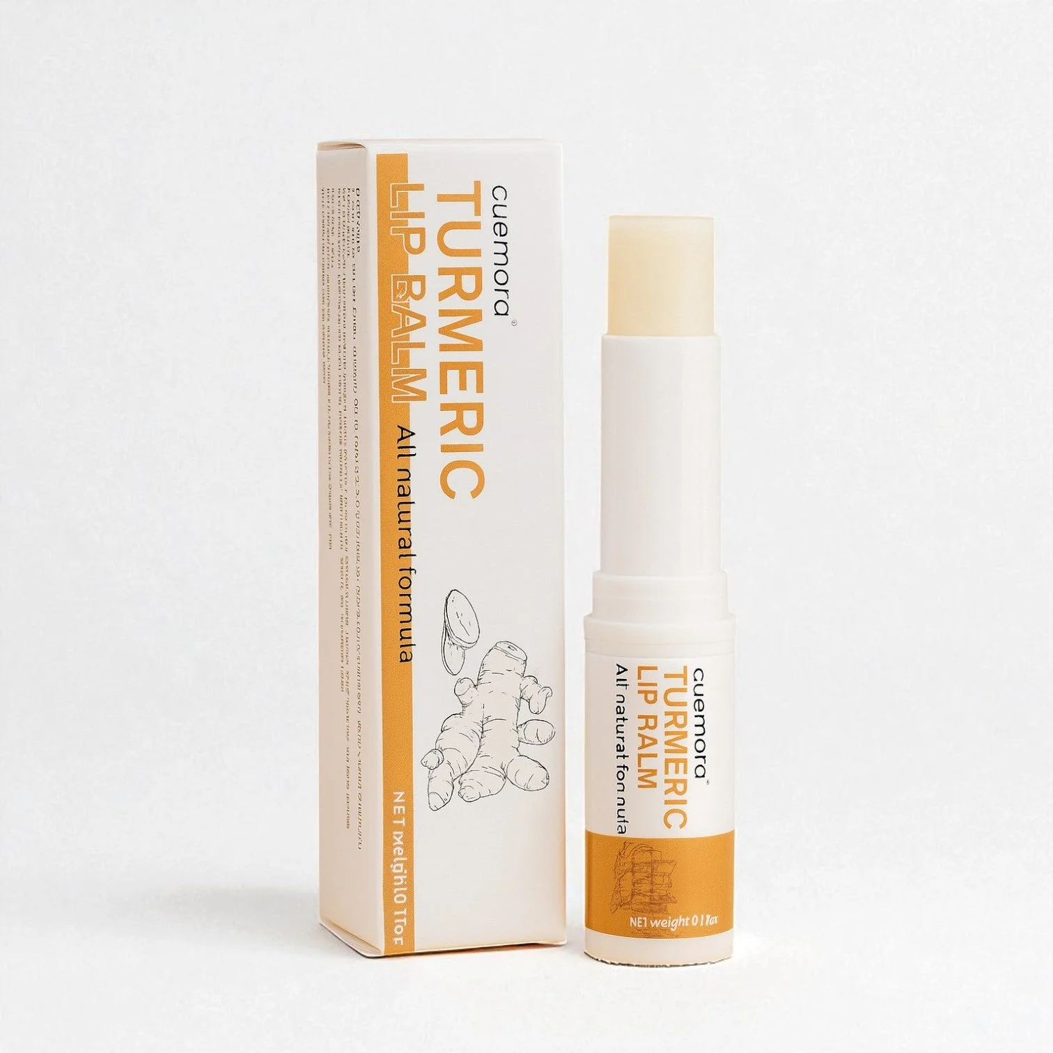 All-Natural Turmeric Lip Balm