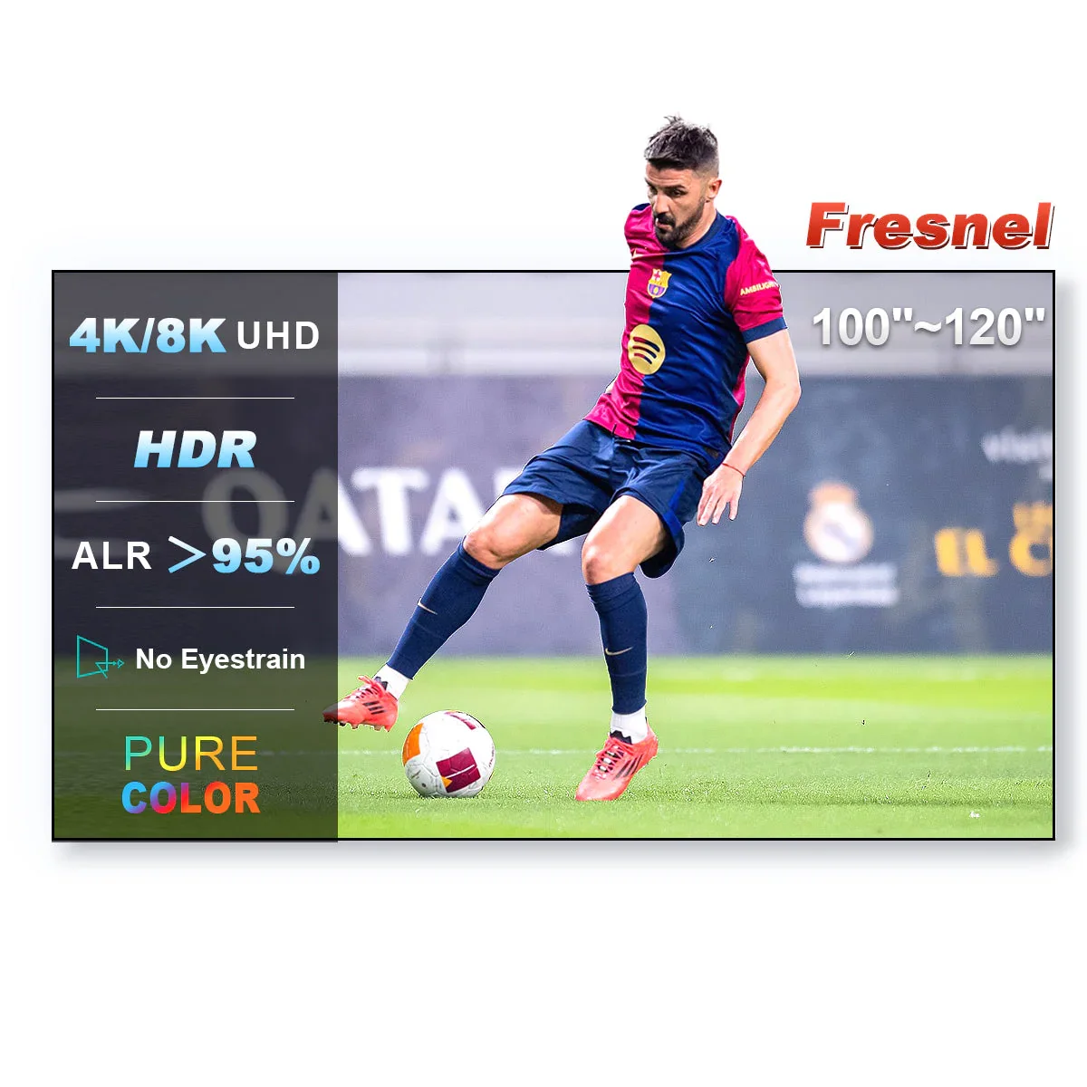 100''-120'' NothingProjector Fresnel ALR Screen for Ultra Short Throw Projector