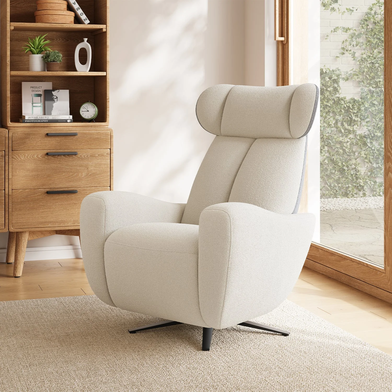 SwanSing Single-Seater Power Zero Gravity Chair Recliner