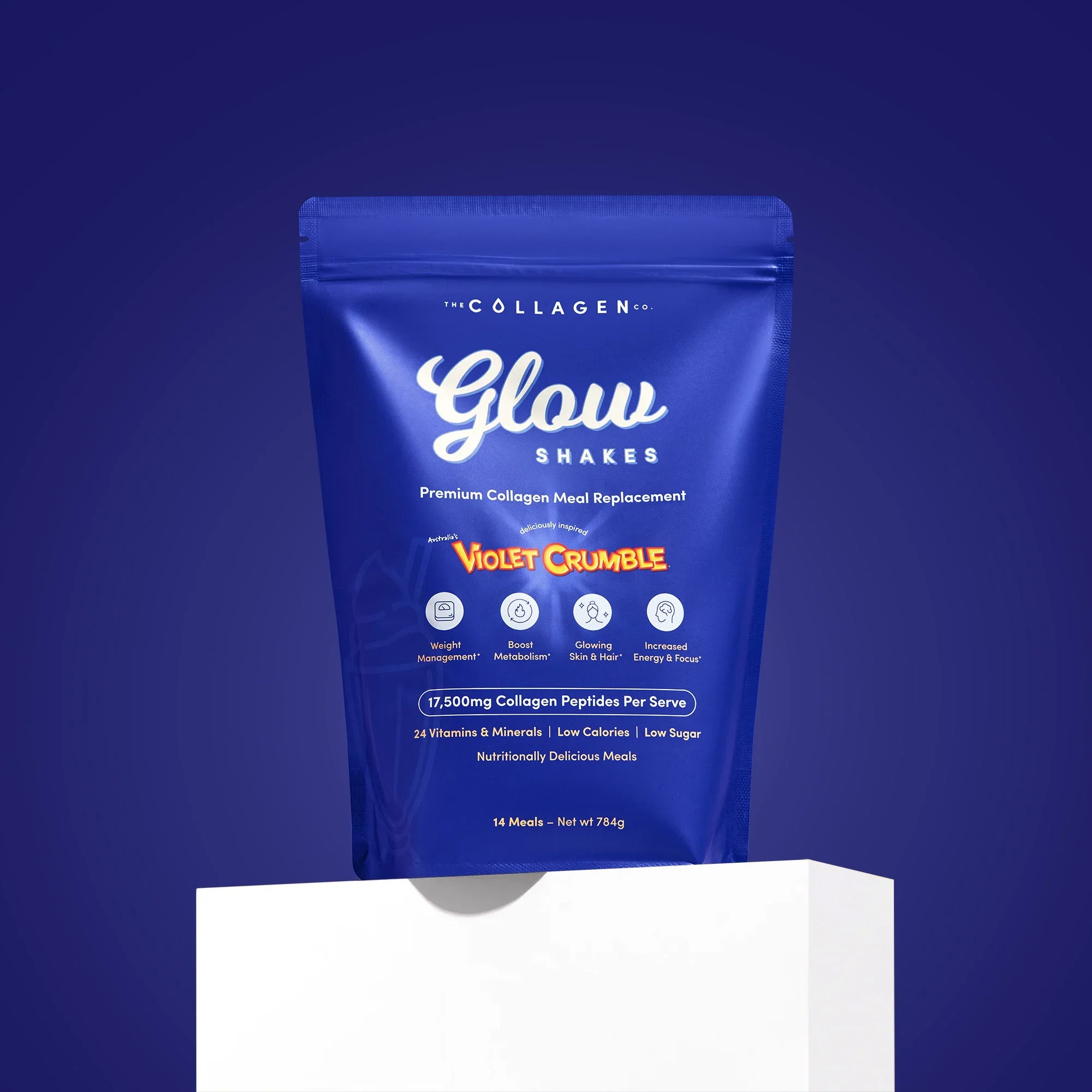Violet Crumble Collagen Meal Replacement - 784g