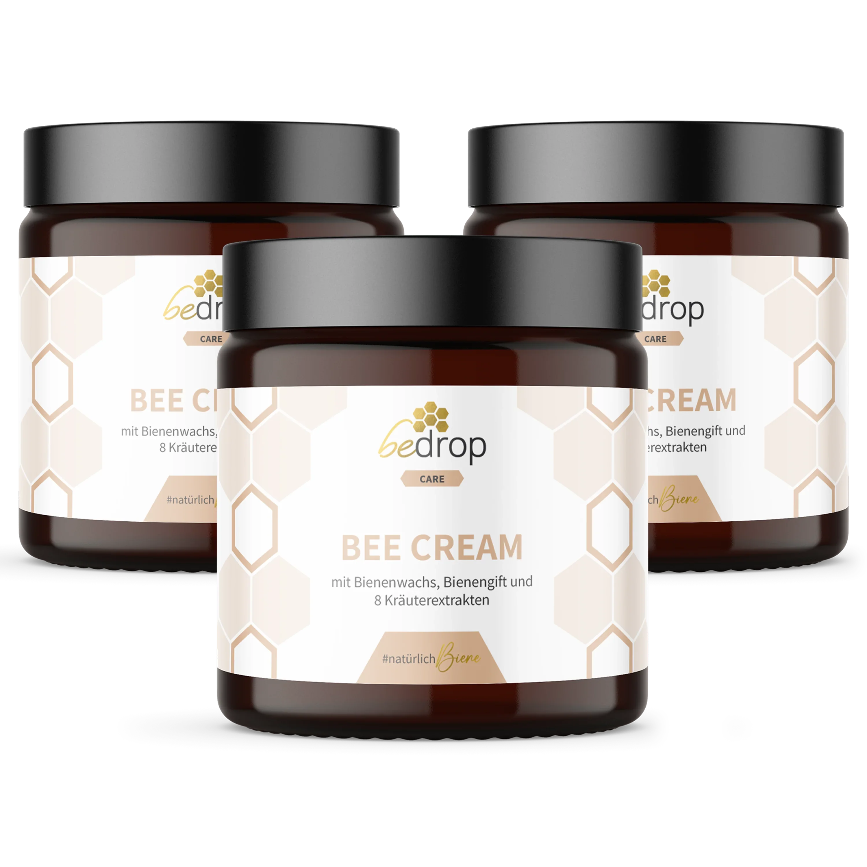 Vorteilsset: 3x Bee Cream Bienengiftsalbe & 8 Kräuterextrakten im 3er Set