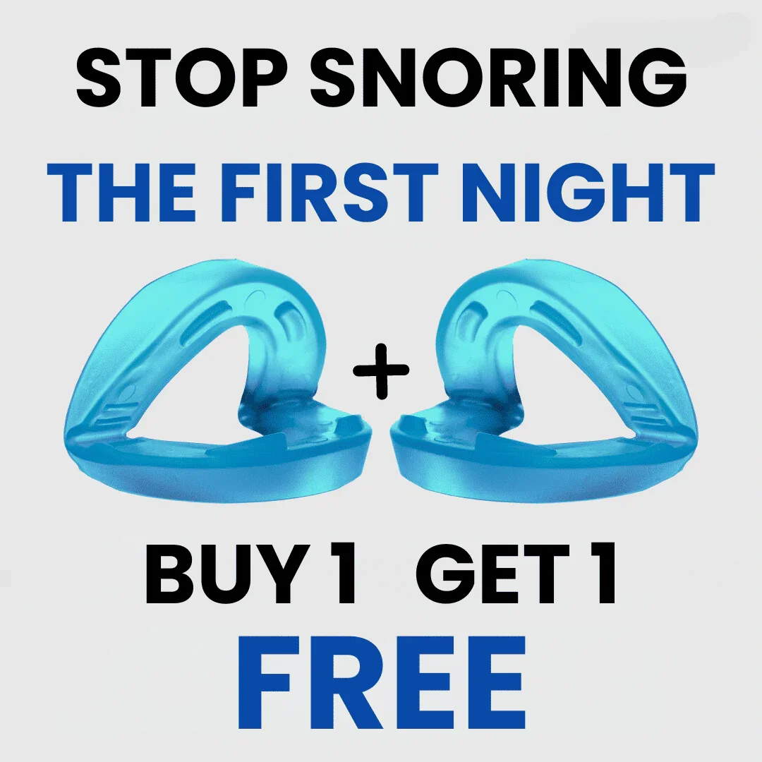 Buy 1 Get 1 Free - The Quiet Anti-Snoring Mouthpiece Universal Size