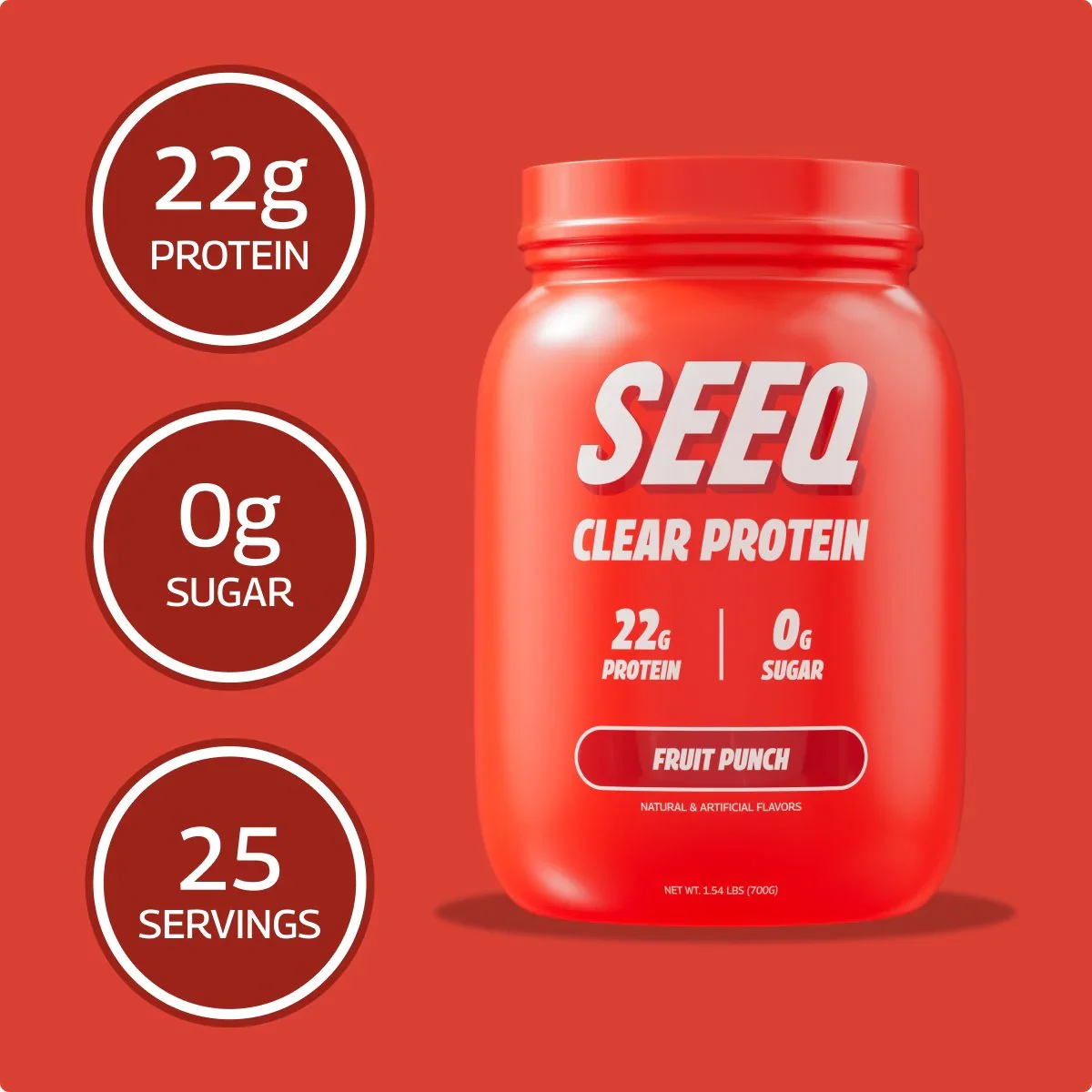 Clear Protein Fruit Punch