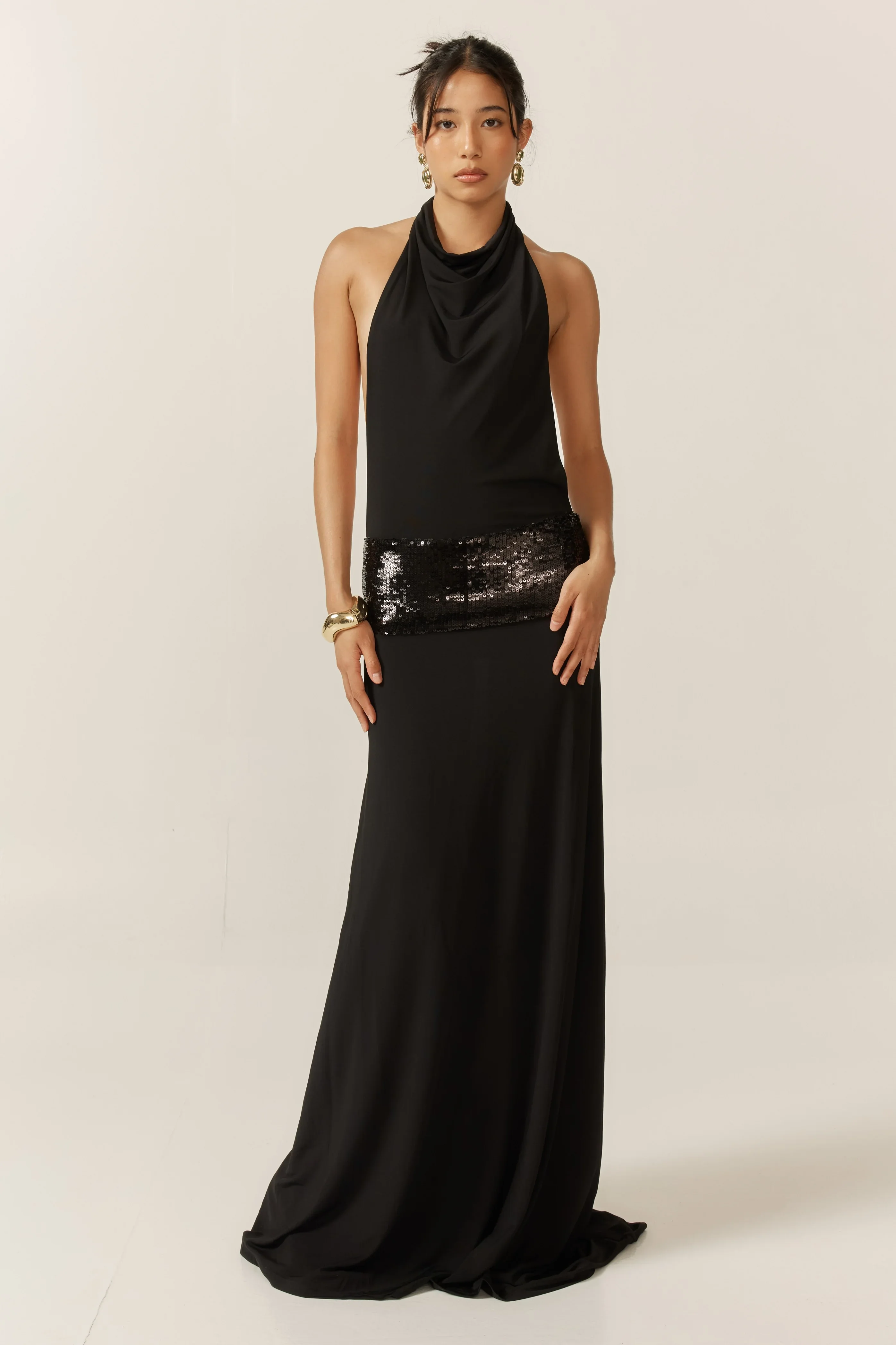 Adele Gown - Black