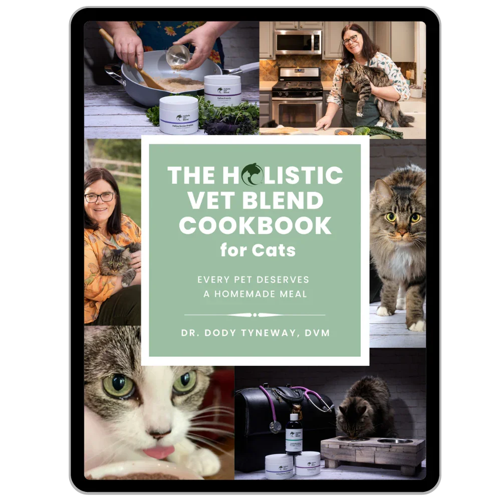 PDF Digital Download Cookbook - The Holistic Vet Blend Cookbook for Cats
