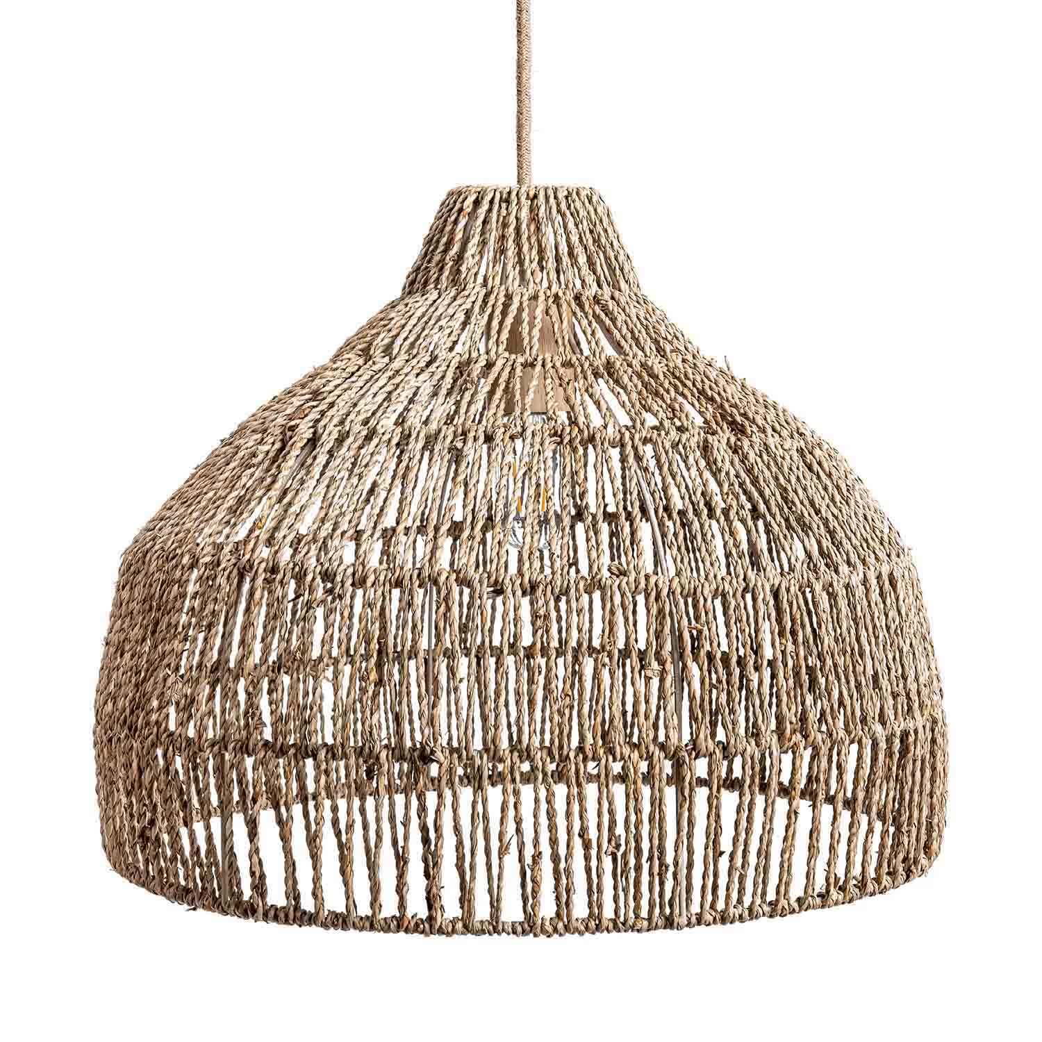 Dreamy Palm Fibers Pendant Light