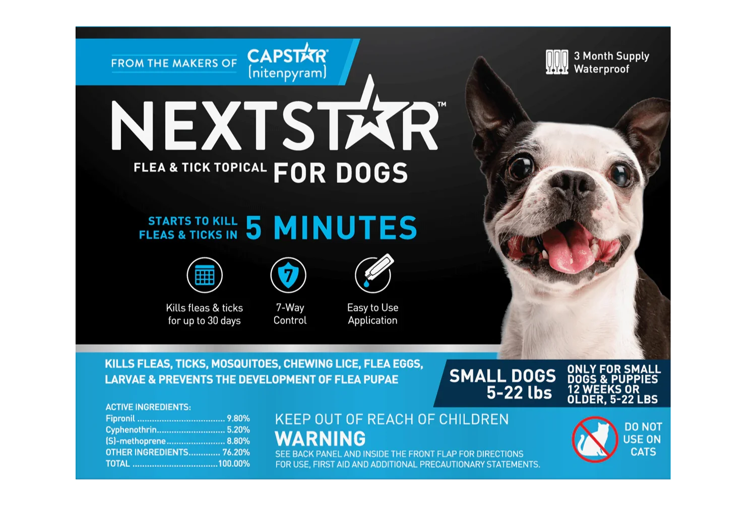 NEXTSTAR® Flea & Tick Topical for Dogs