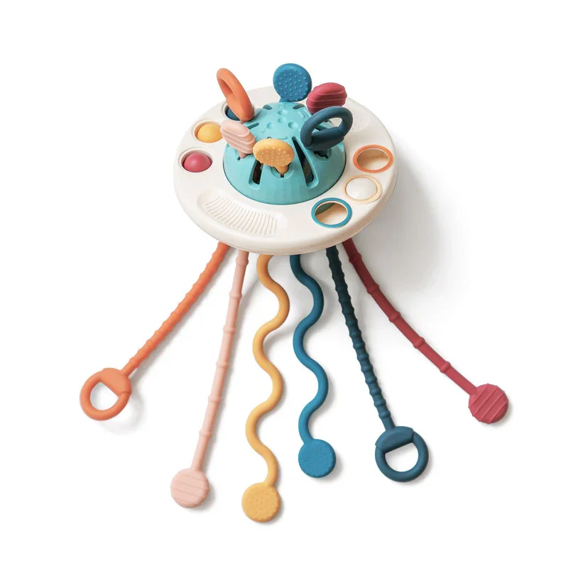 UFO Silicone Pulling Toy