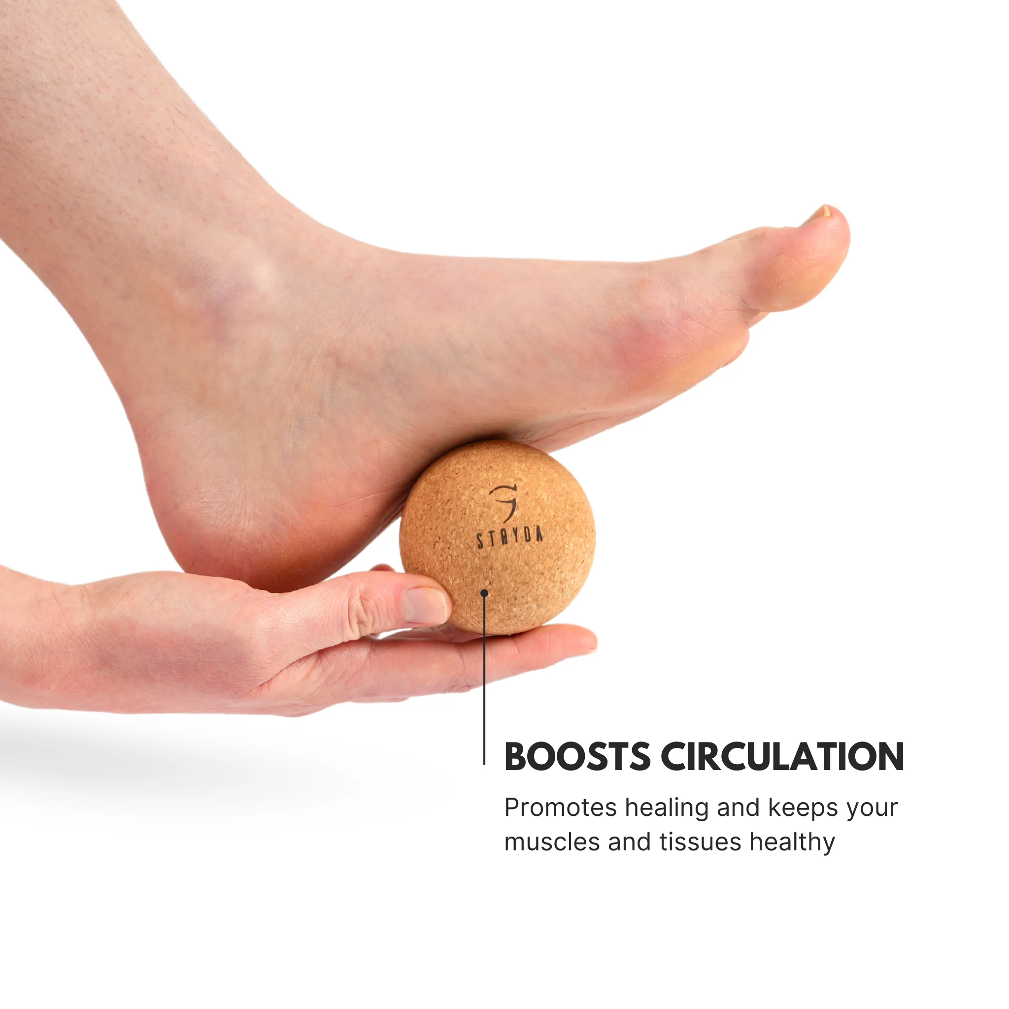 STRYDA™ Cork Ball Massager