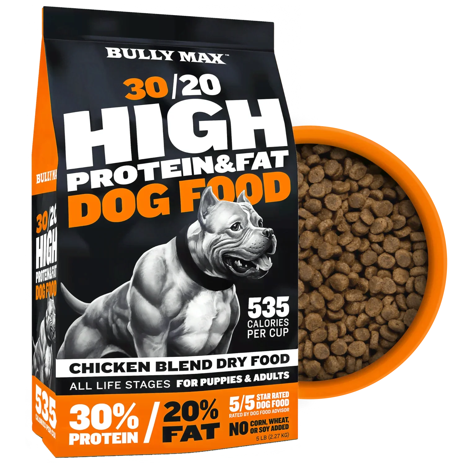 Bully Max 30/20 High Protein Chicken Dog Food