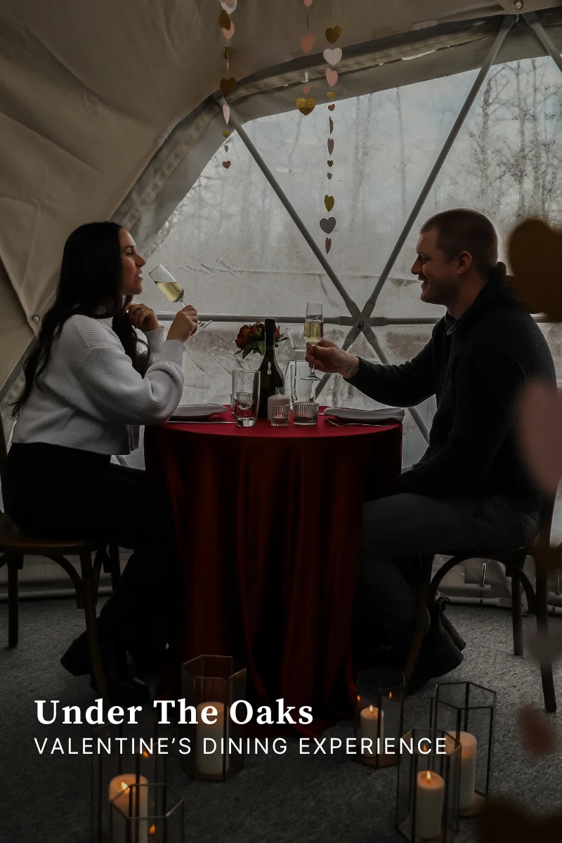 “Under The Oaks” Pop-up Valentine's Dining Experience