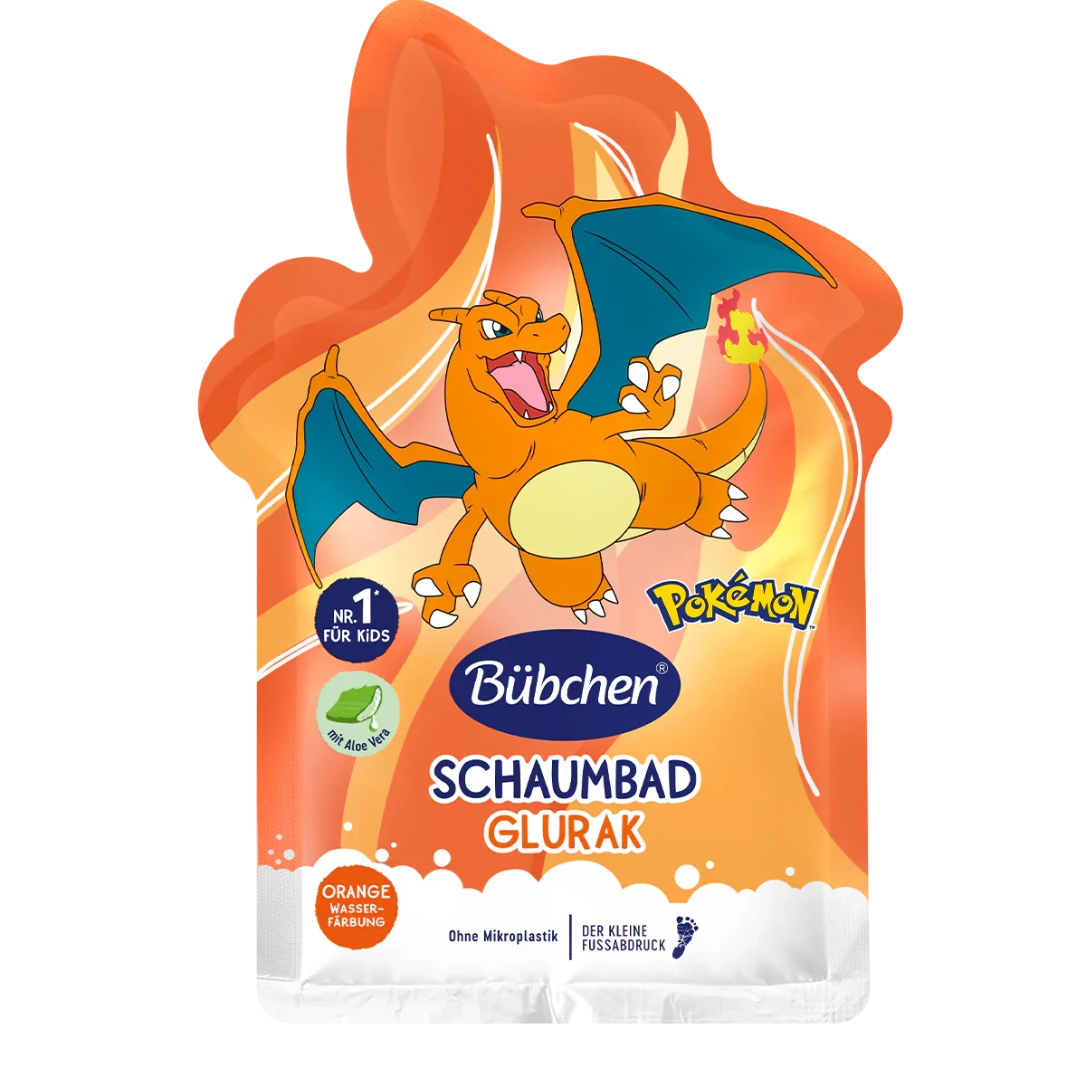 Schaumbad Glurak